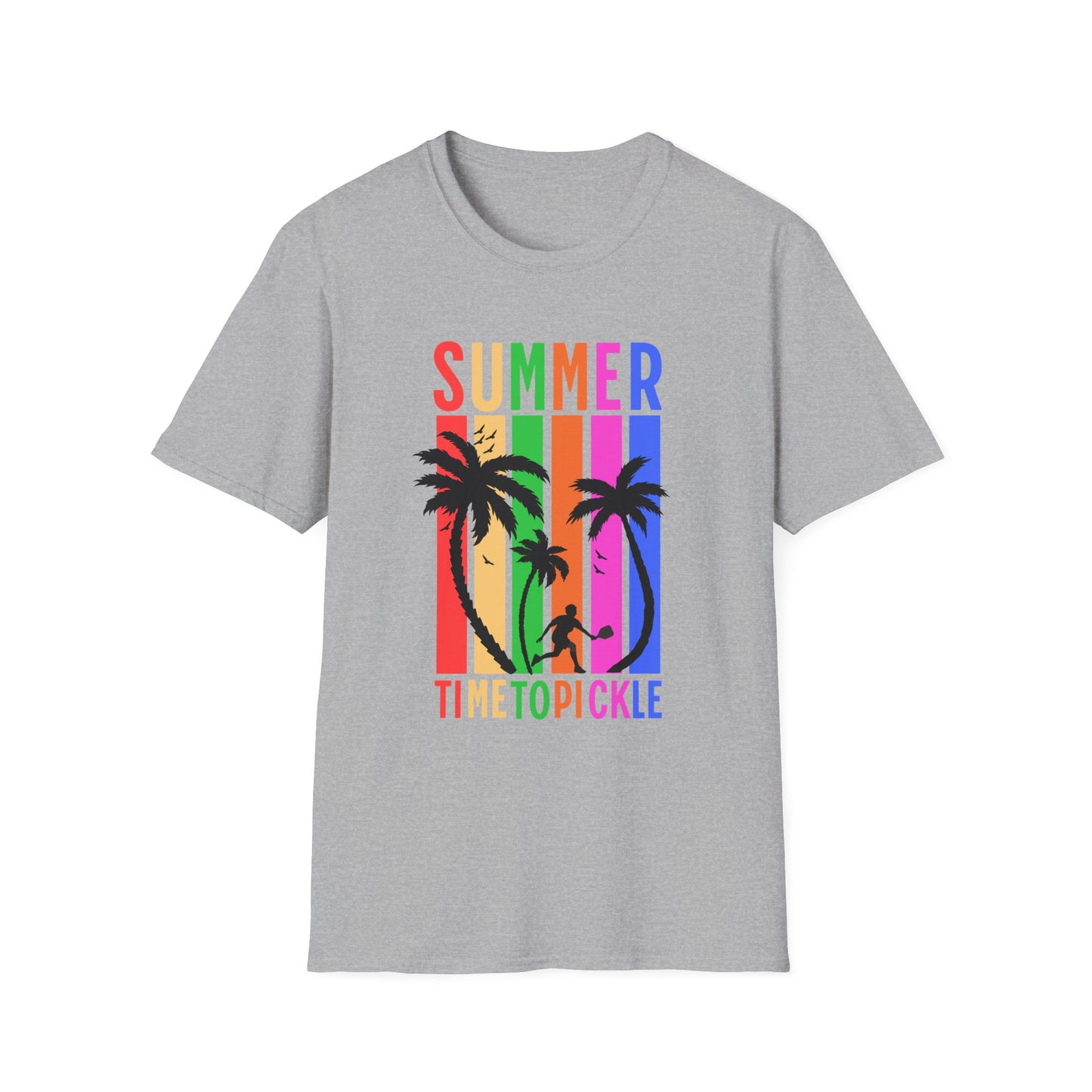 Summer. Time to pickle!. Pickleball Tee.