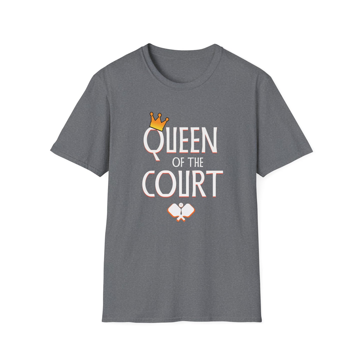 Queen of The Court. Pickleball Tee.