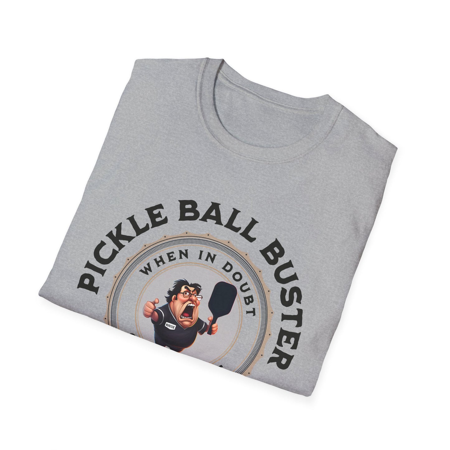 Pickle Ball Buster. Pickleball Tee.