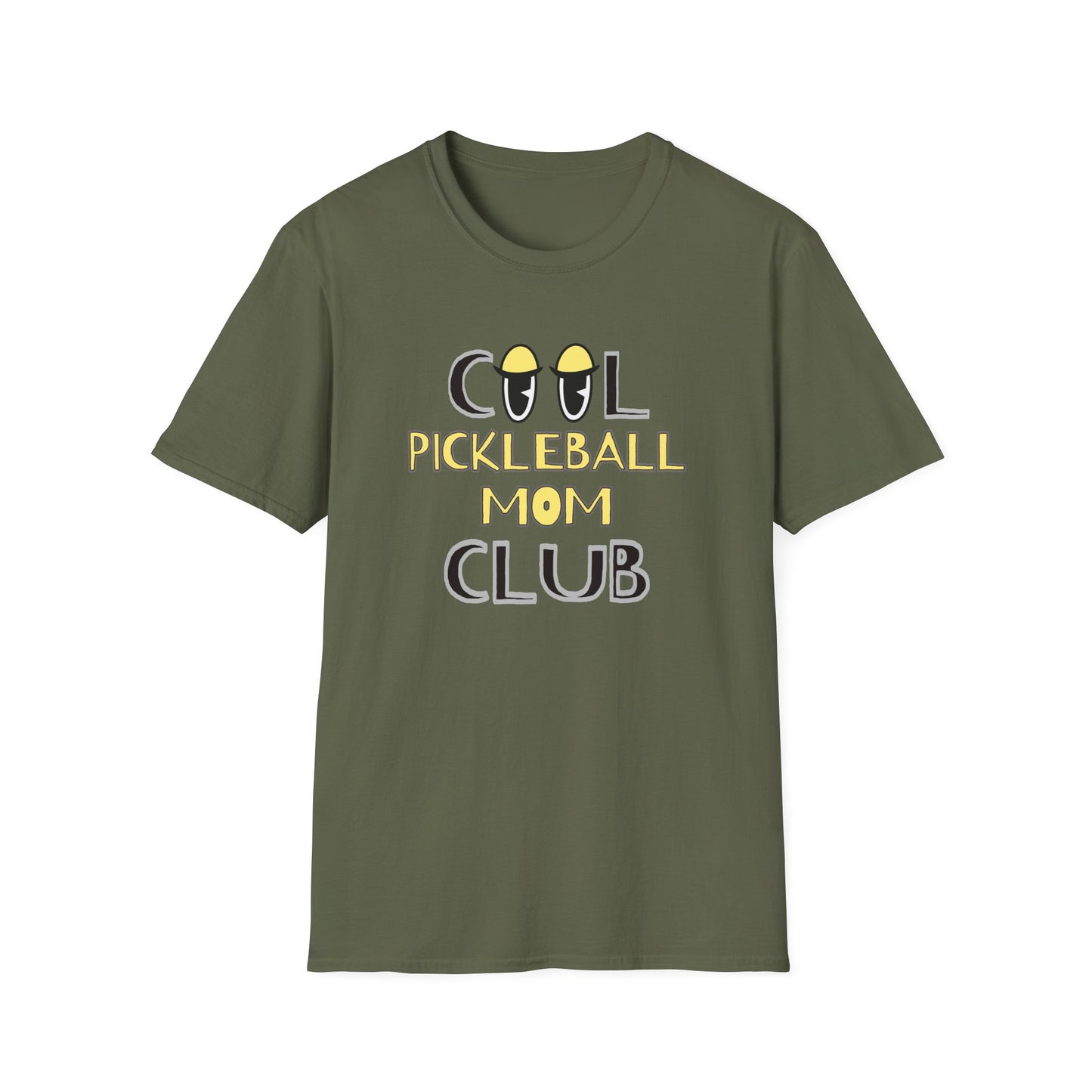 Cool Pickleball Mom Tee.
