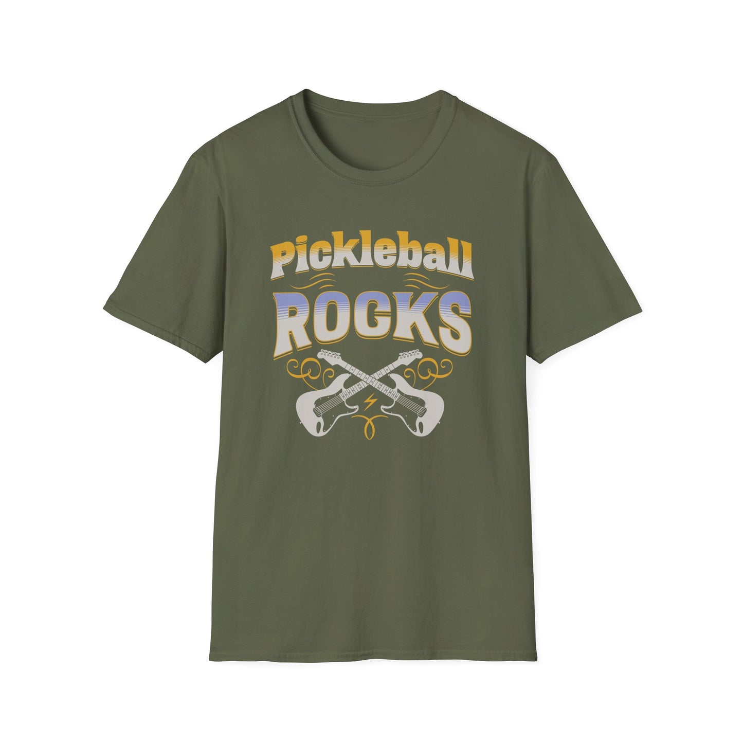Pickleball Rocks.  Pickleball Tee.