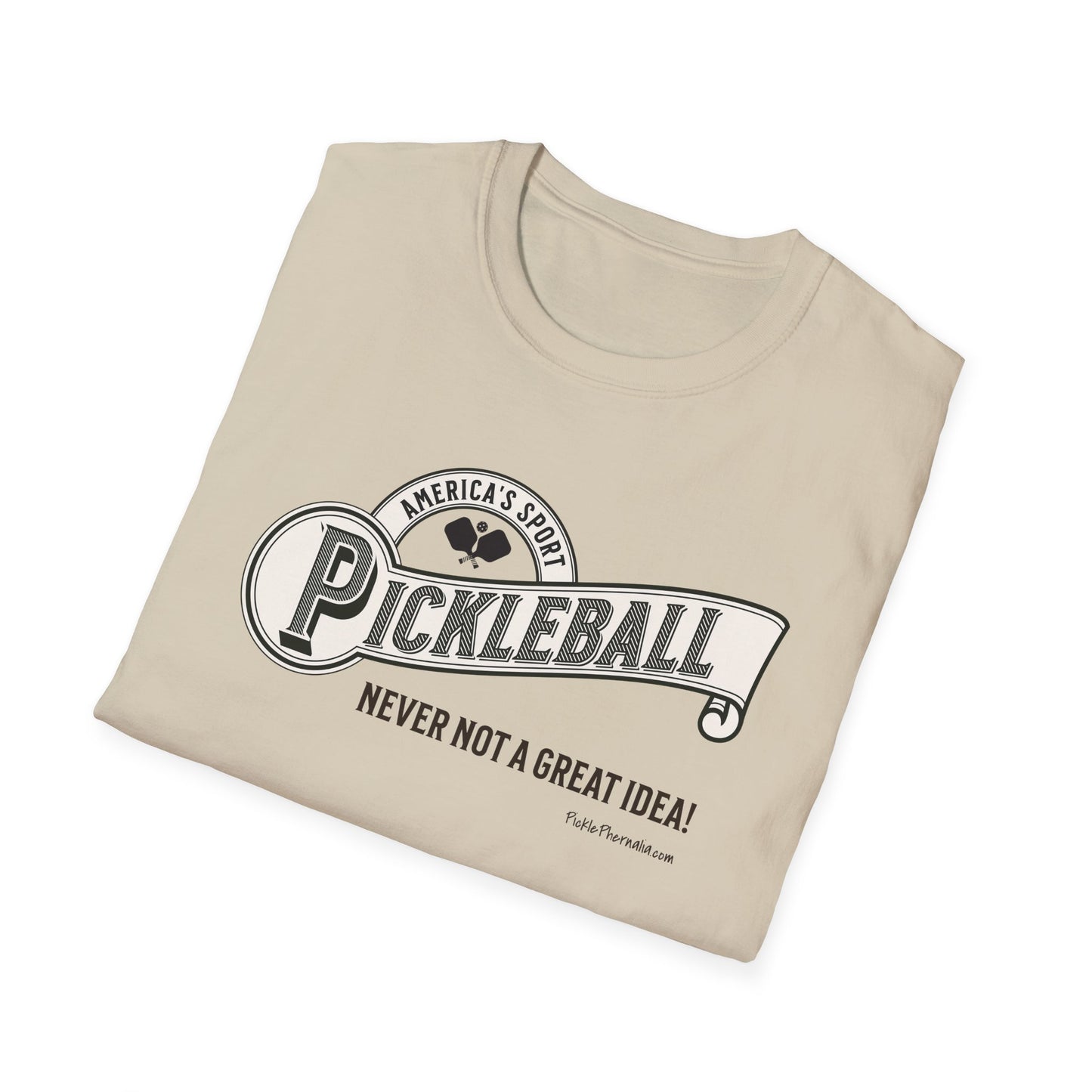 Am Sport; Never Not Pickleball Tee.