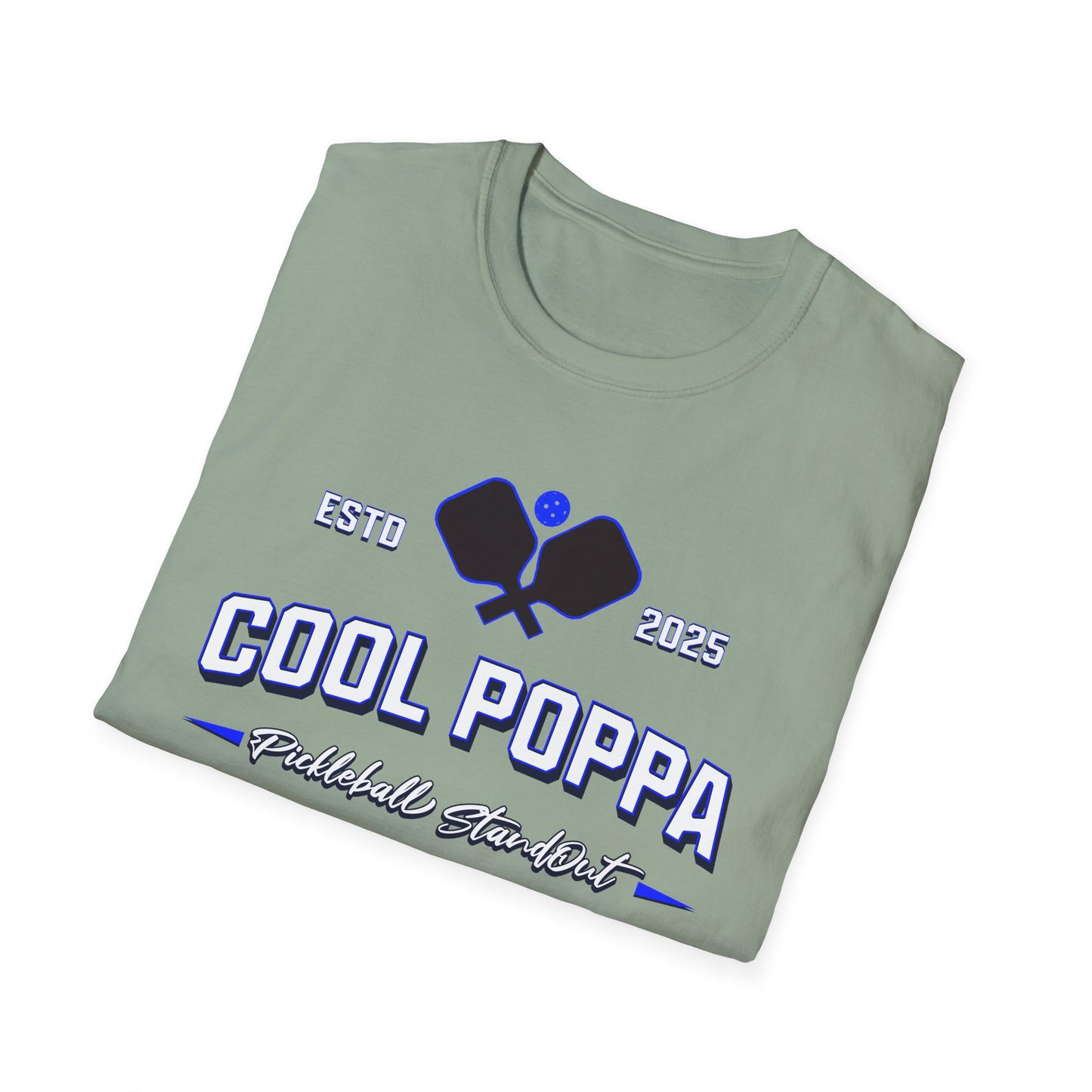 Cool Poppa Pickleball Tee