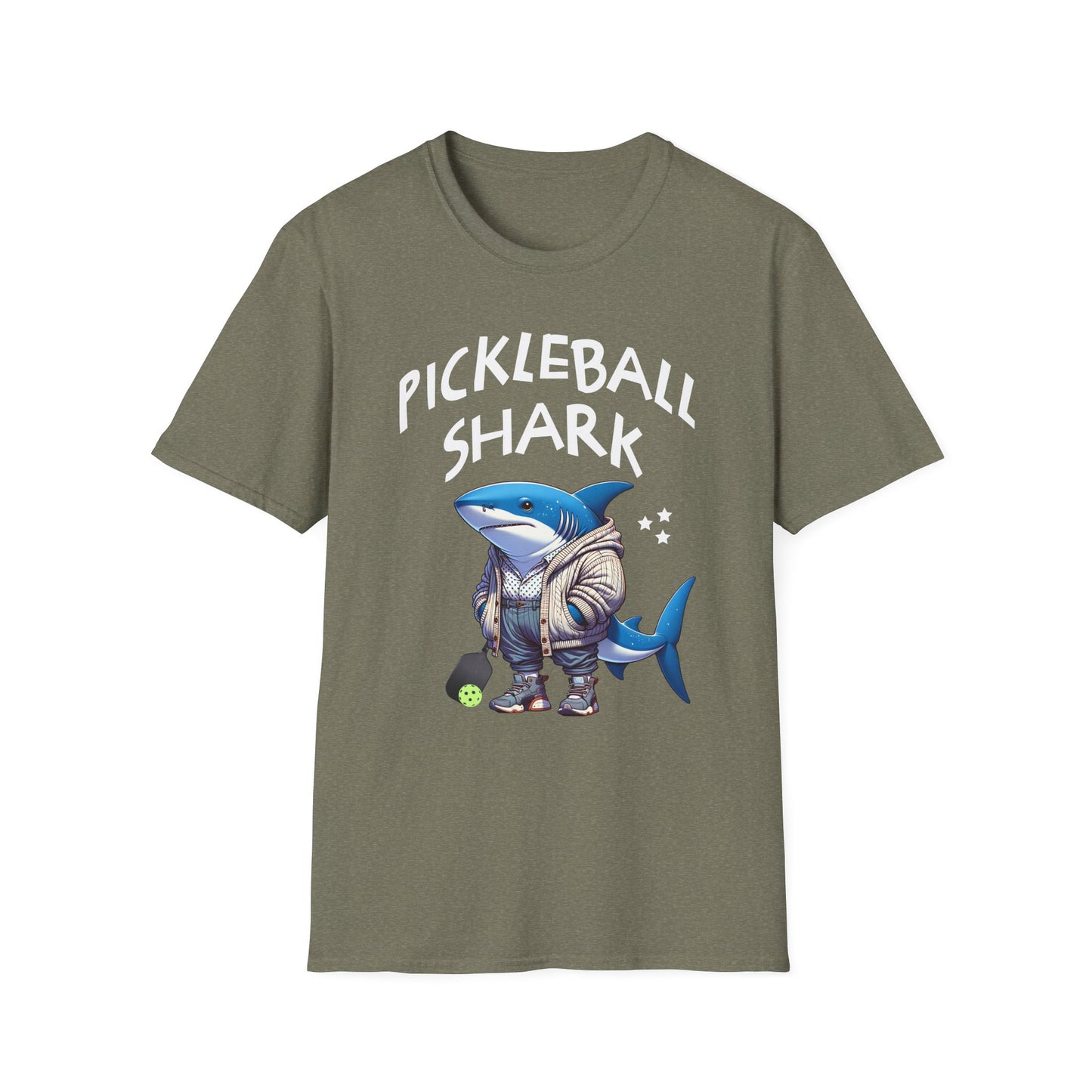 Pickleball Shark. Pickleball Tee.