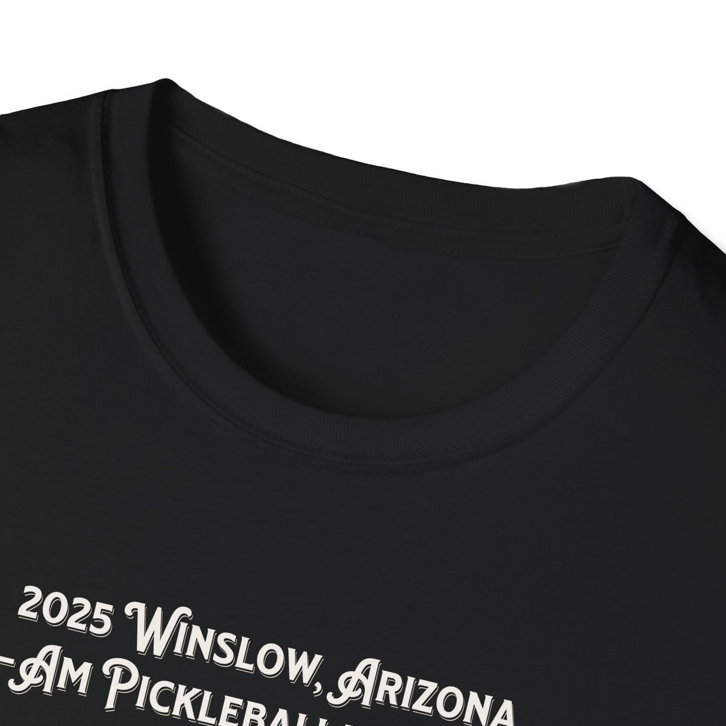 Winslow Arizona Pro-Am. Pickleball Tee.