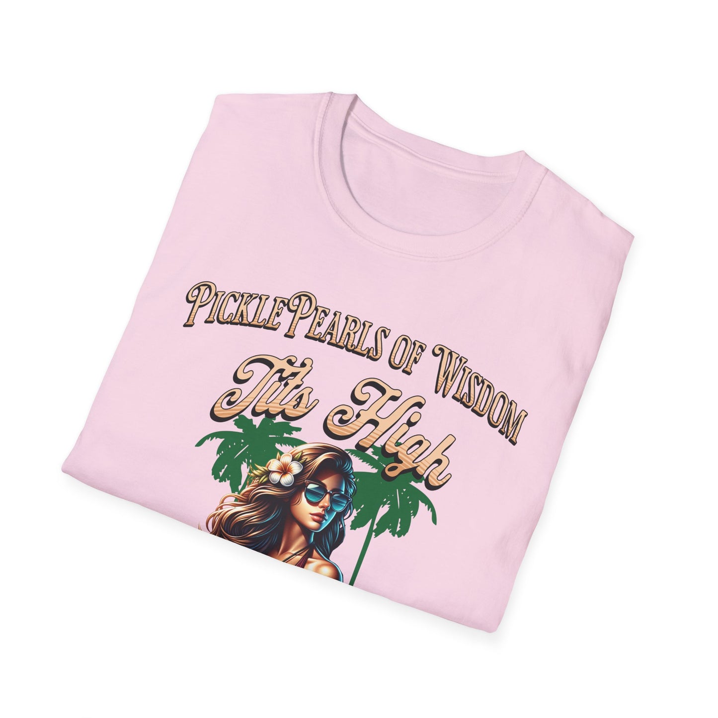 PicklePearls Of Wisdom. Pickleball Tee.