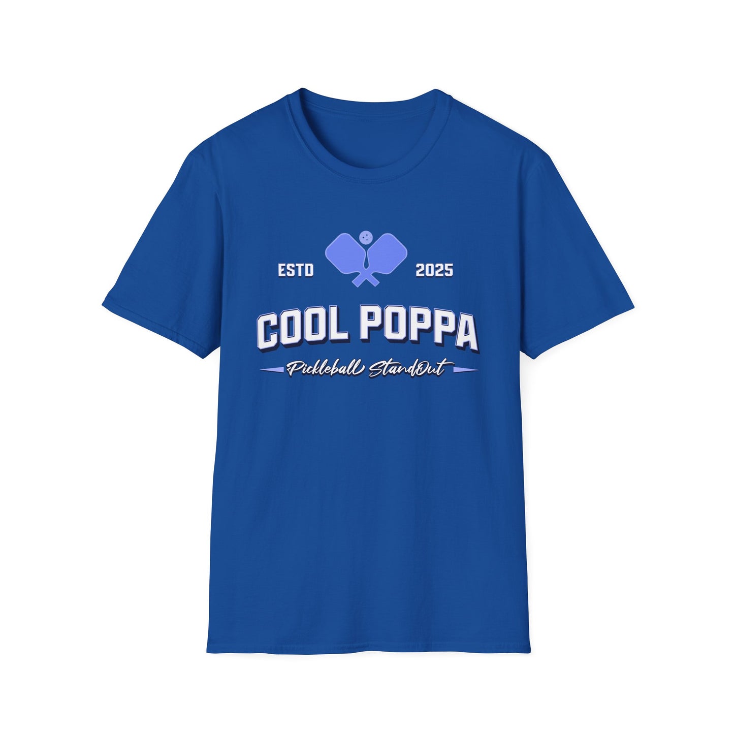Cool Poppa Pickleball Tee