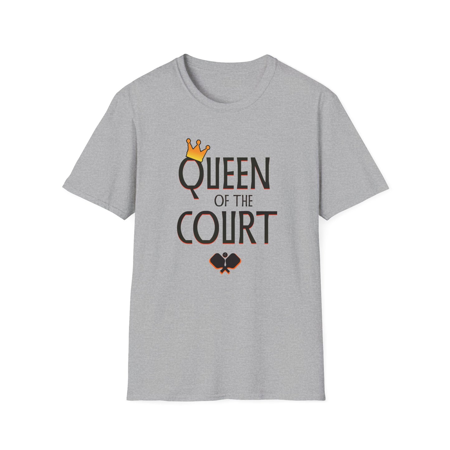 Queen of The Court. Pickleball Tee.