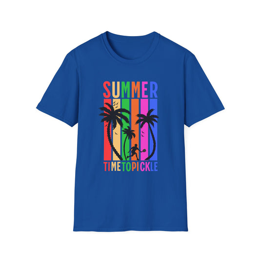 Summer. Time to pickle!.  Pickleball Tee.