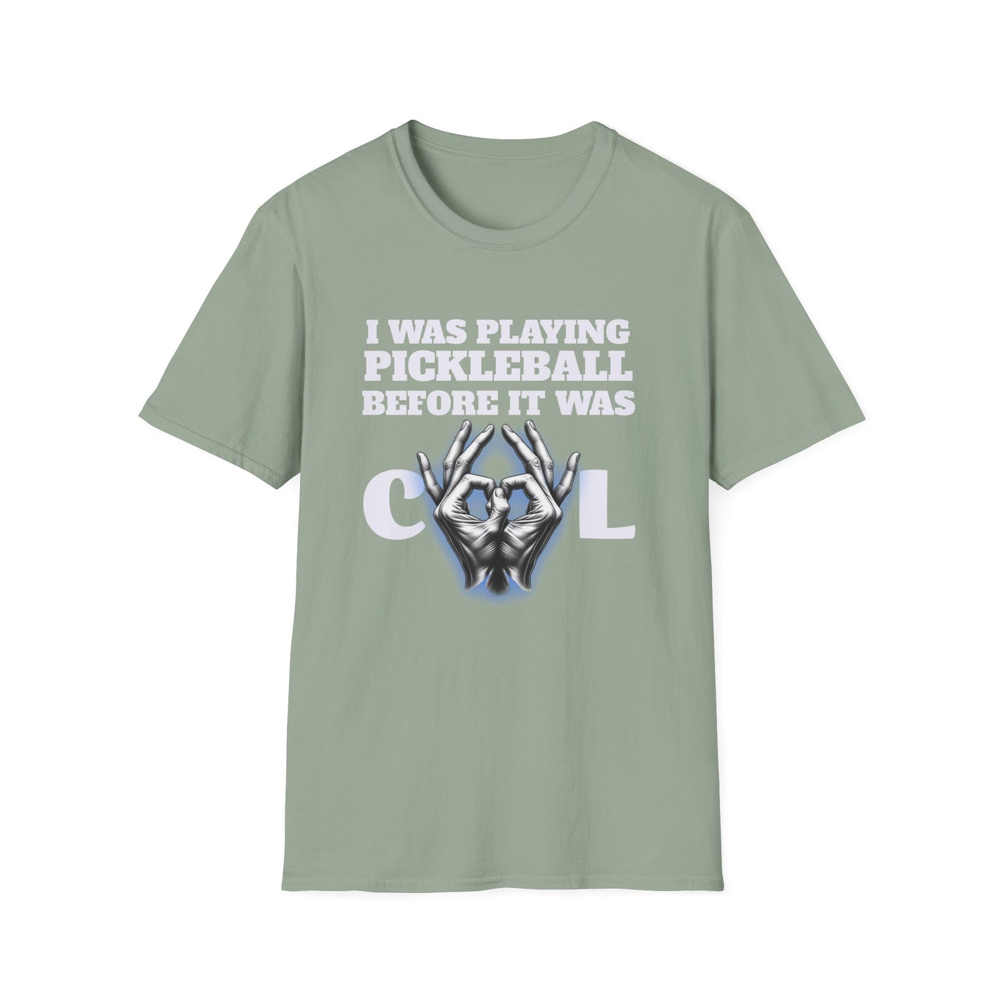 I was playing. Pickleball Tee.