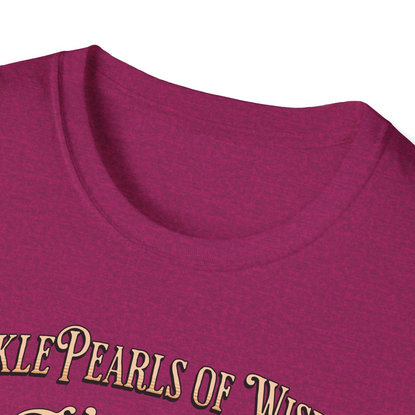 PicklePearls Of Wisdom. Pickleball Tee.