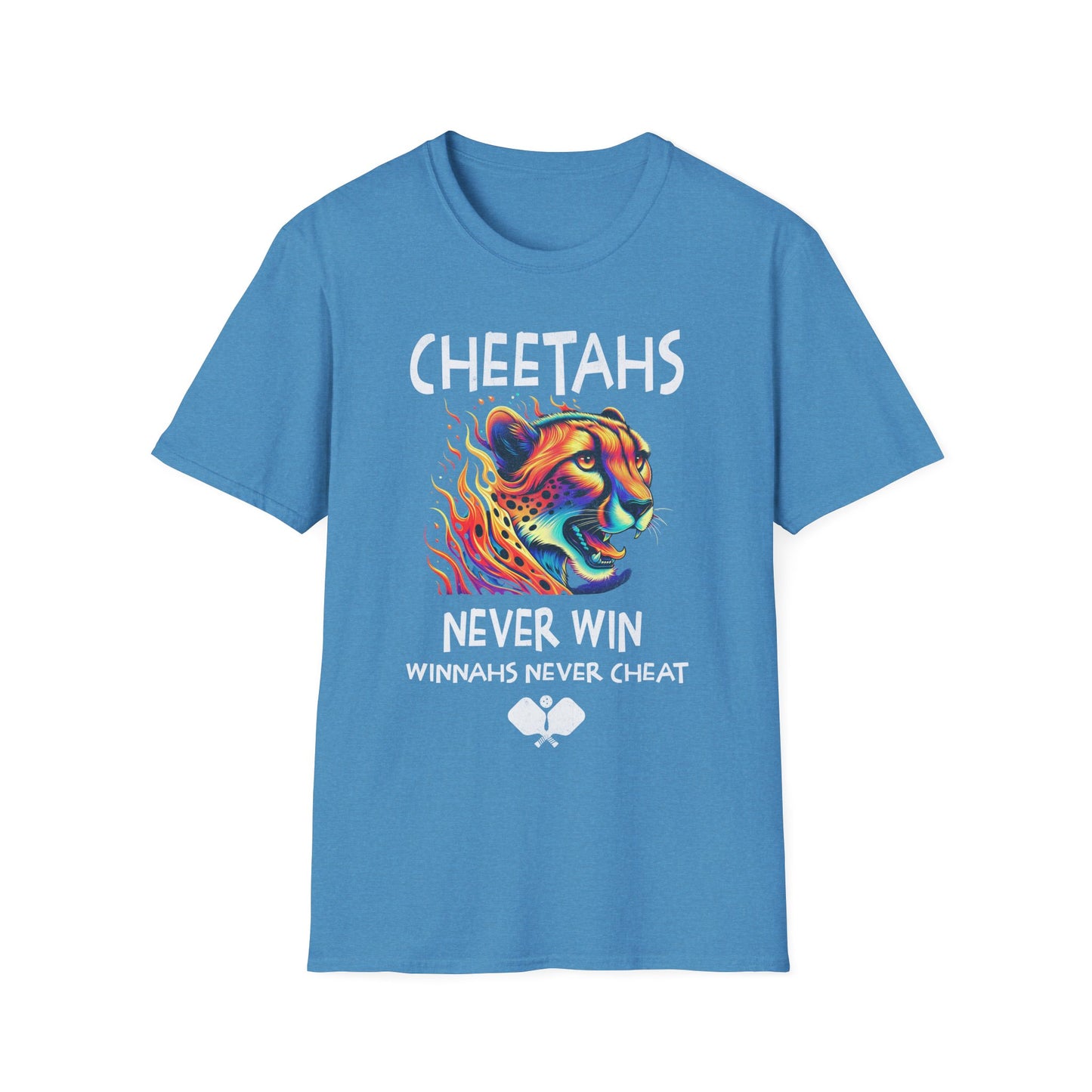 Cheetahs Never Win. Pickleball Tee.