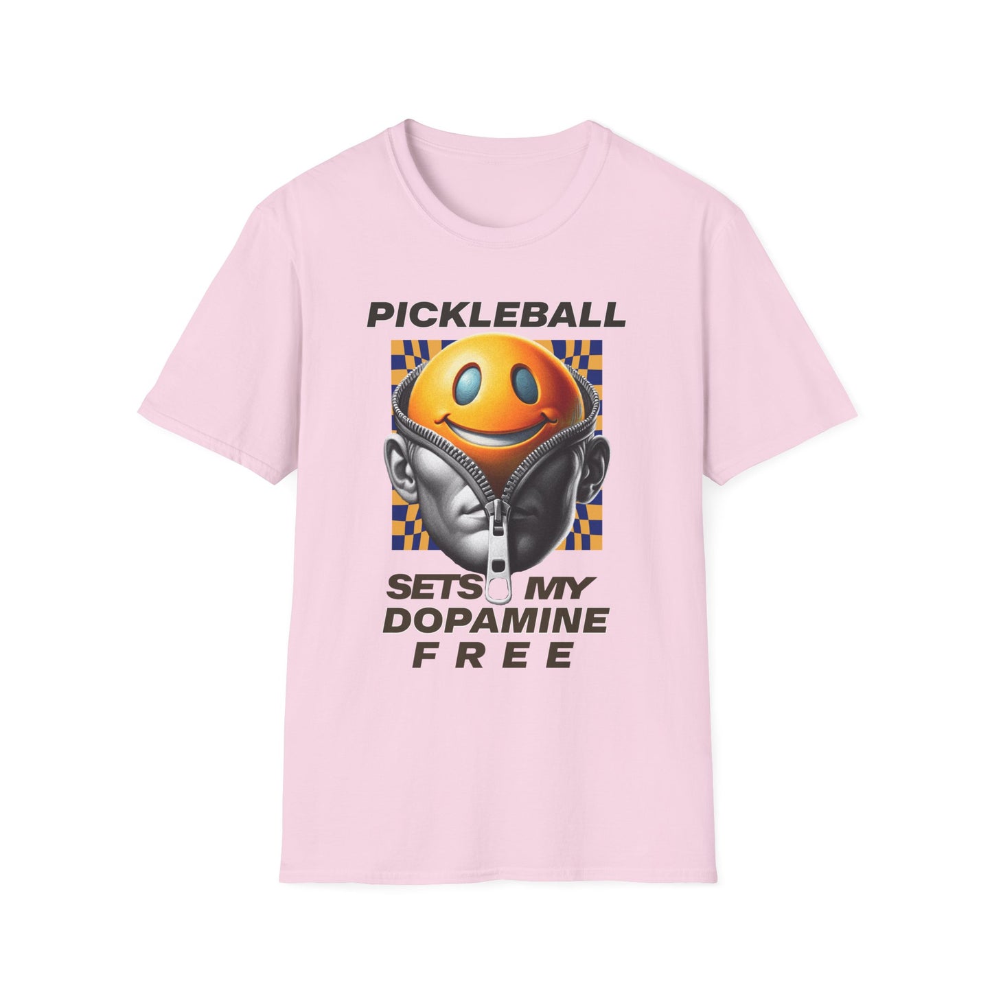Pickleball Dopamine FREE.  Pickleball Tee.