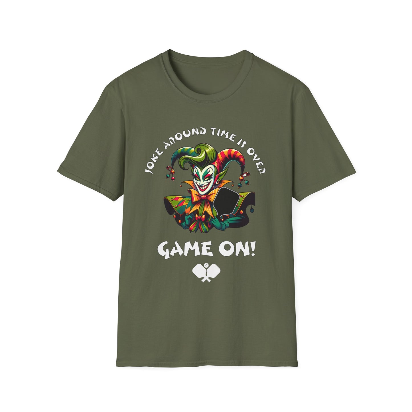 Joke Around Time Over. Pickleball Tee.
