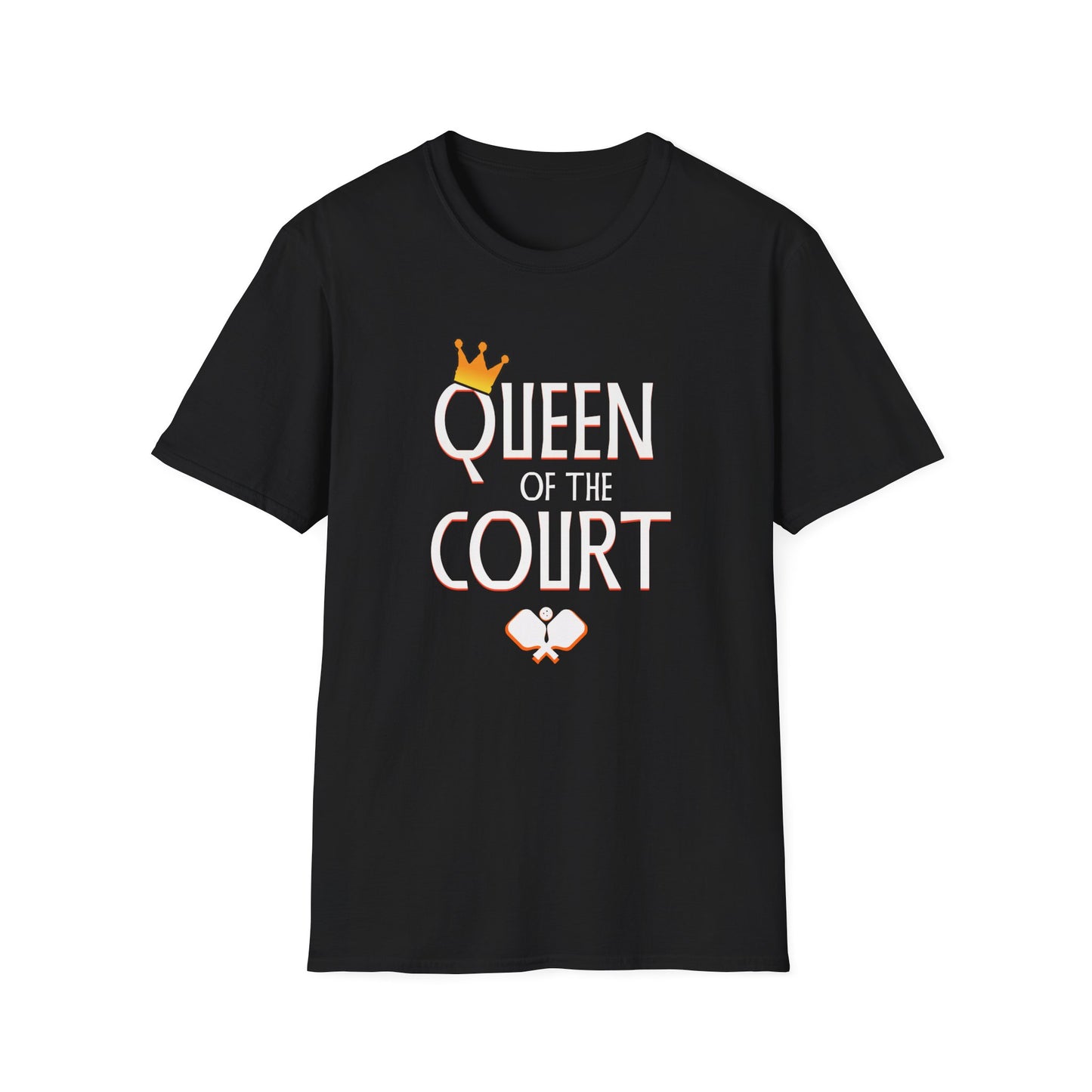 Queen of The Court. Pickleball Tee.