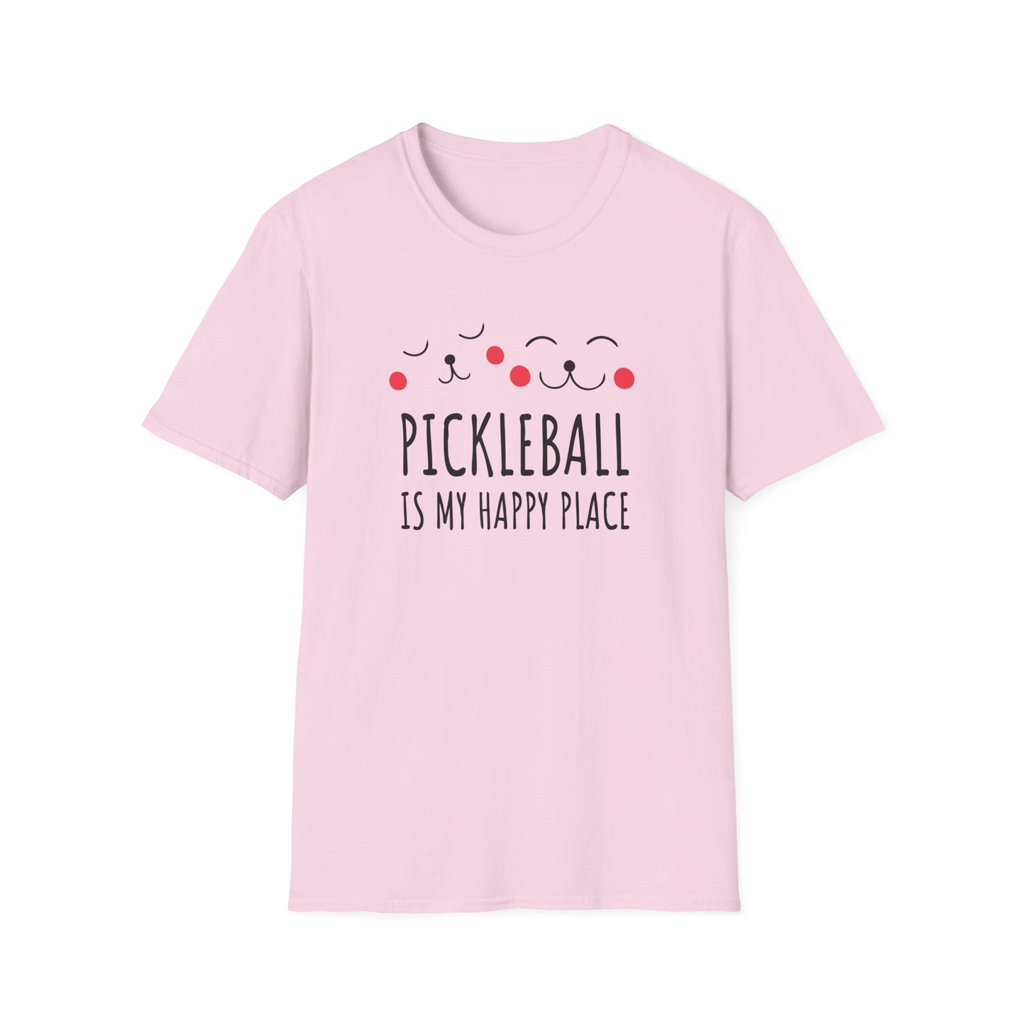 Pickleball is My Happy Place. Pickleball Tee.