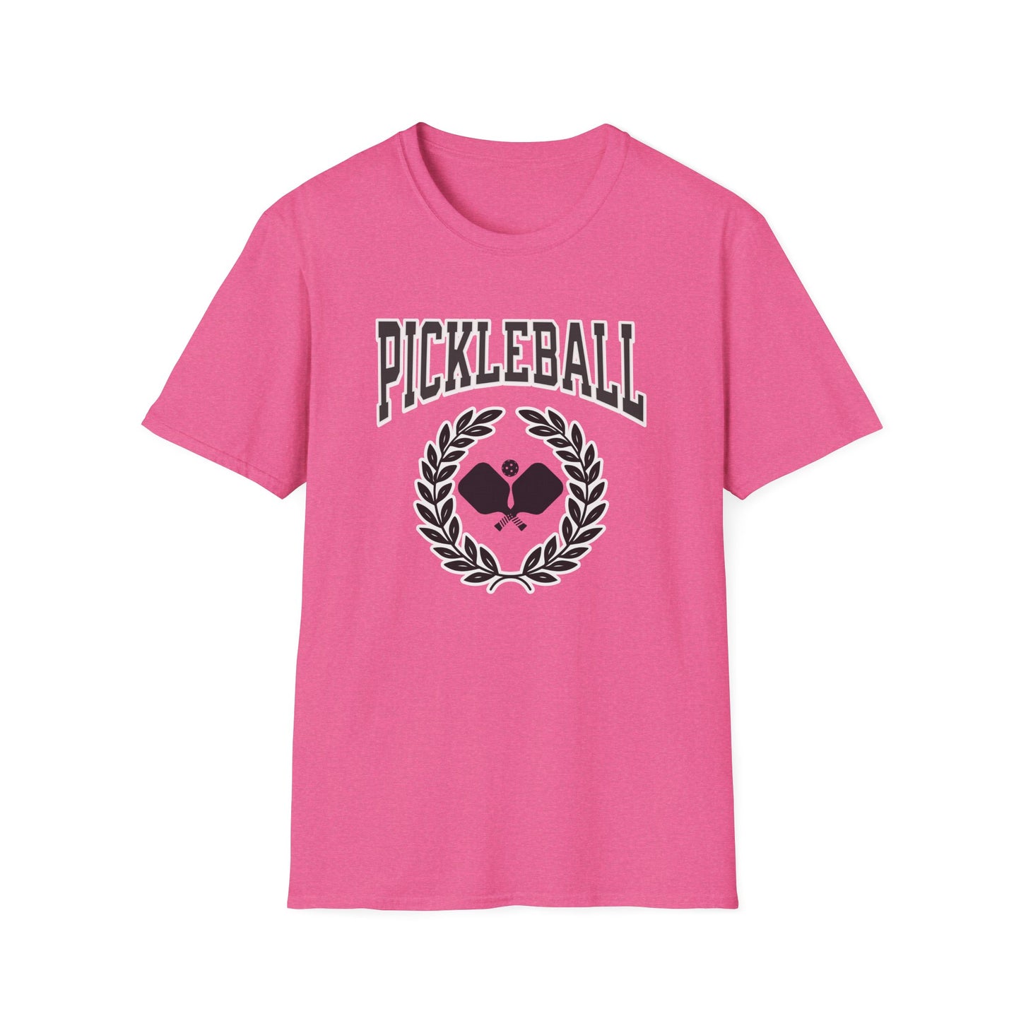 Pickleball with wreath. Pickleball Tee.