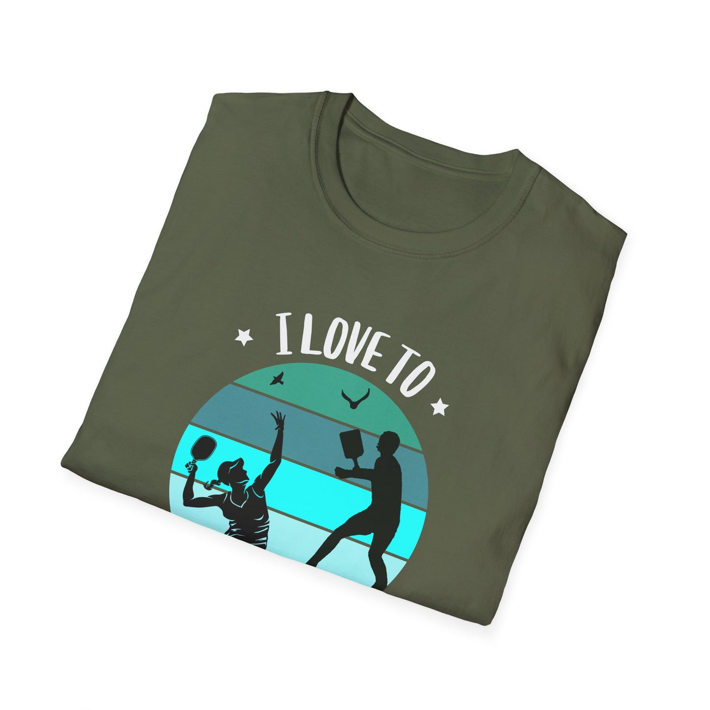 I Love to Dink and Drive! Pickleball Tee.