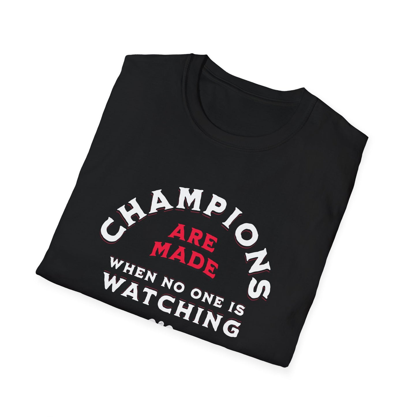 Champions Are Made Pickleball Tee.
