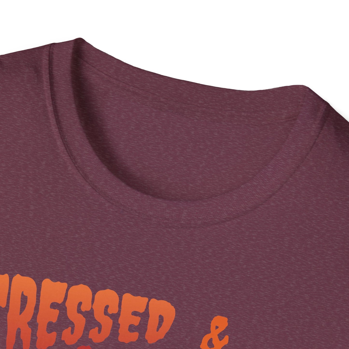 Stressed & Can't Rest. Possessed. Pickleball Tee.