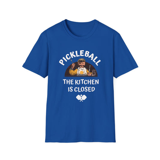 The Kitchen Is Closed. Pickleball Tee.