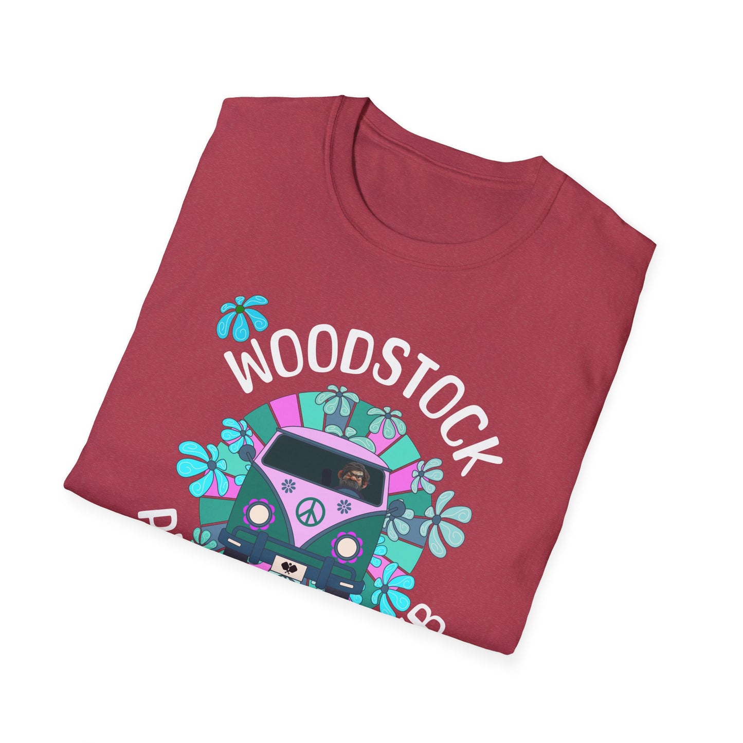 Woodstock Pickleball Club. Yasgur's Farm. Pickleball Tee.