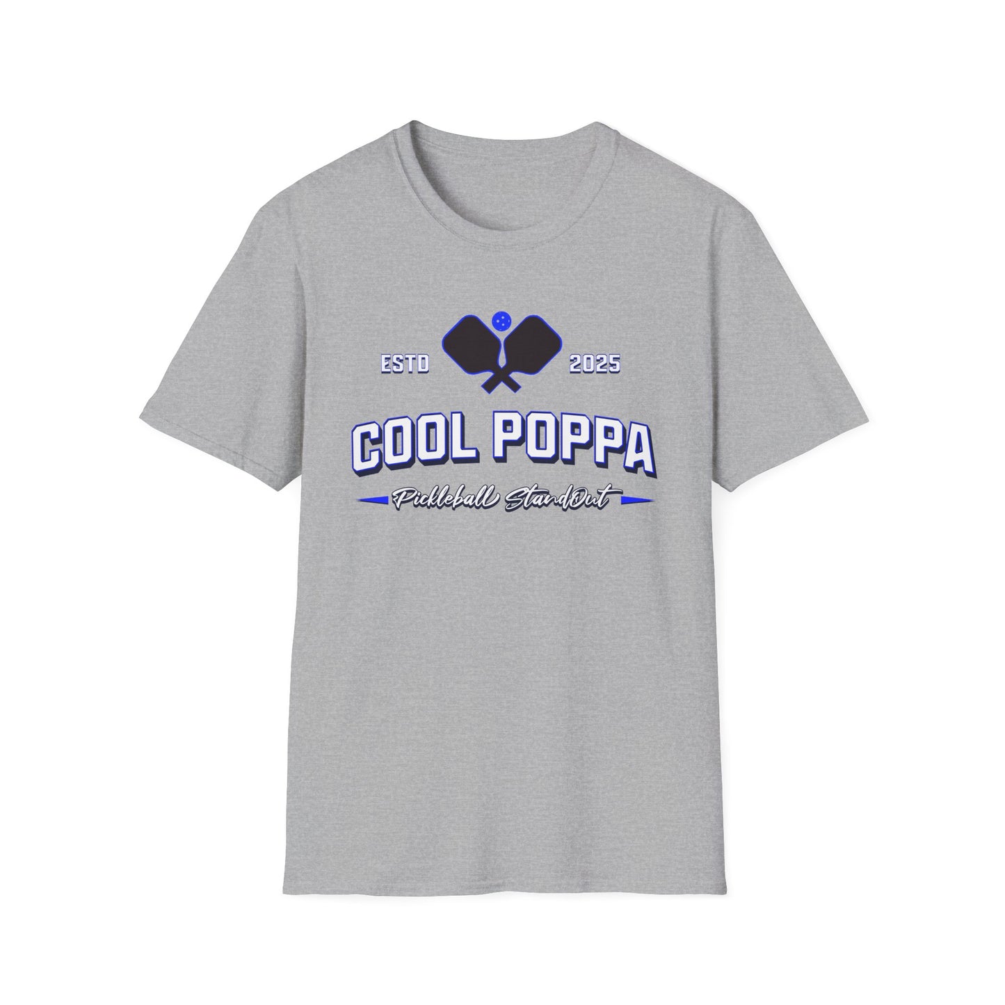 Cool Poppa Pickleball Tee