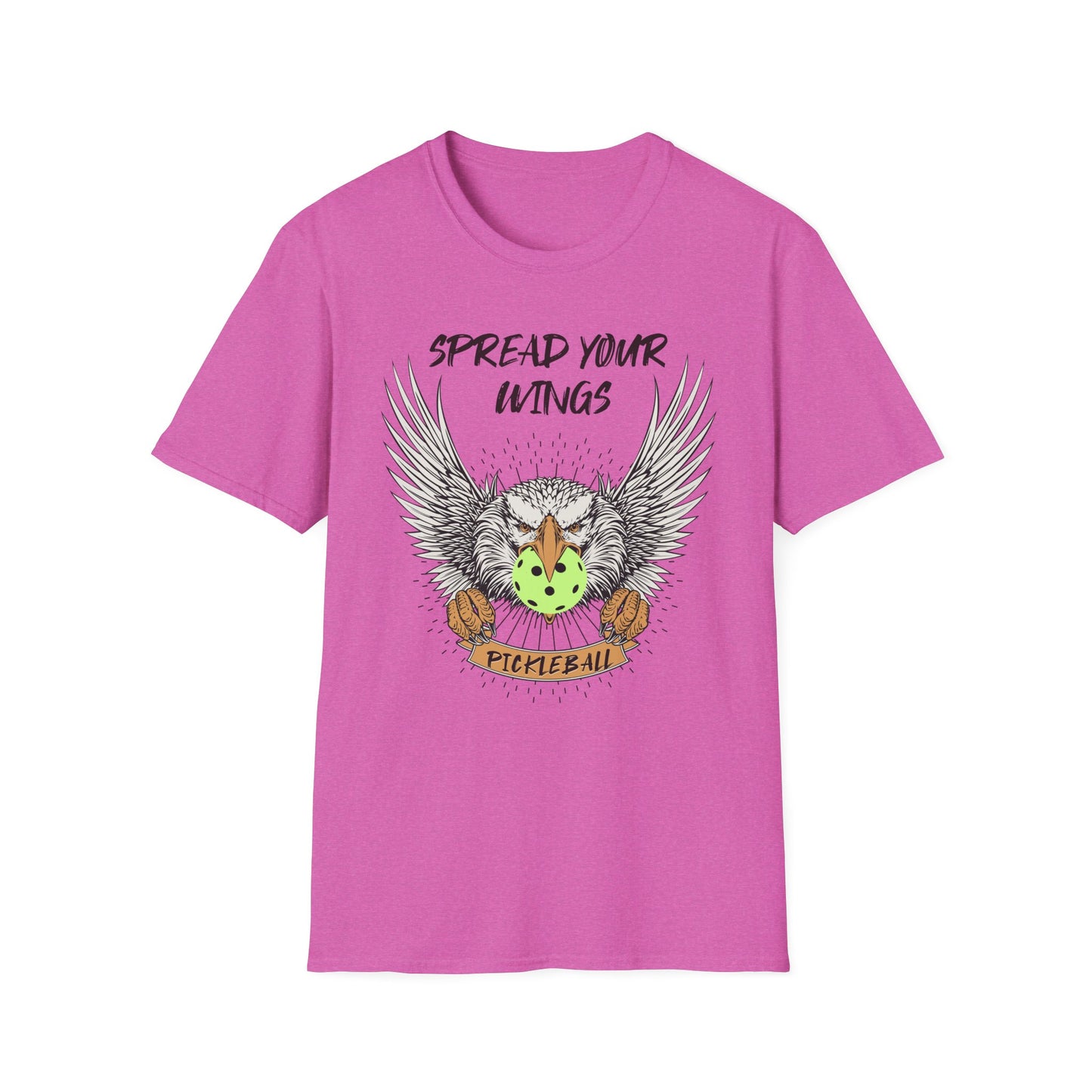 Spread Your Wings. Pickleball Tee.