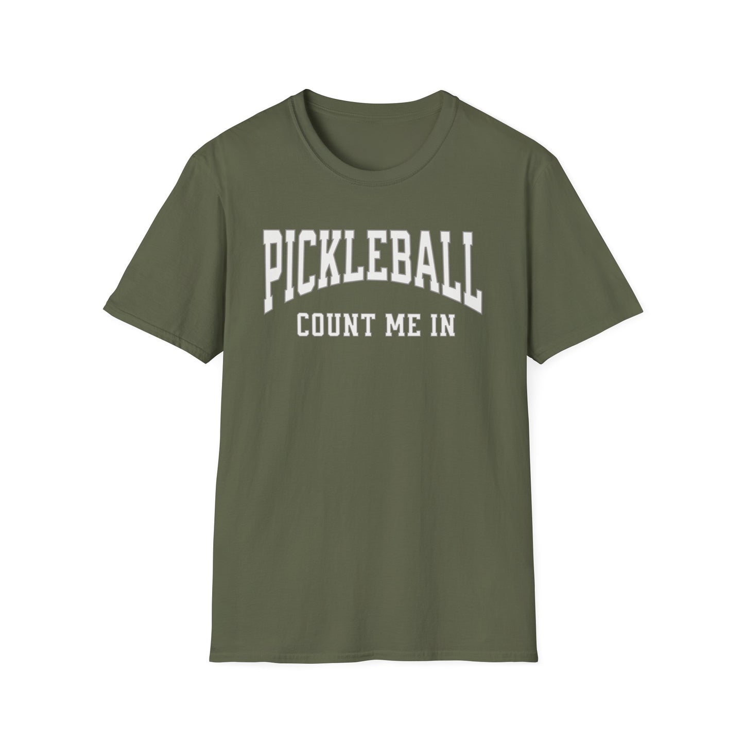 Count Me In! Pickleball Tee.
