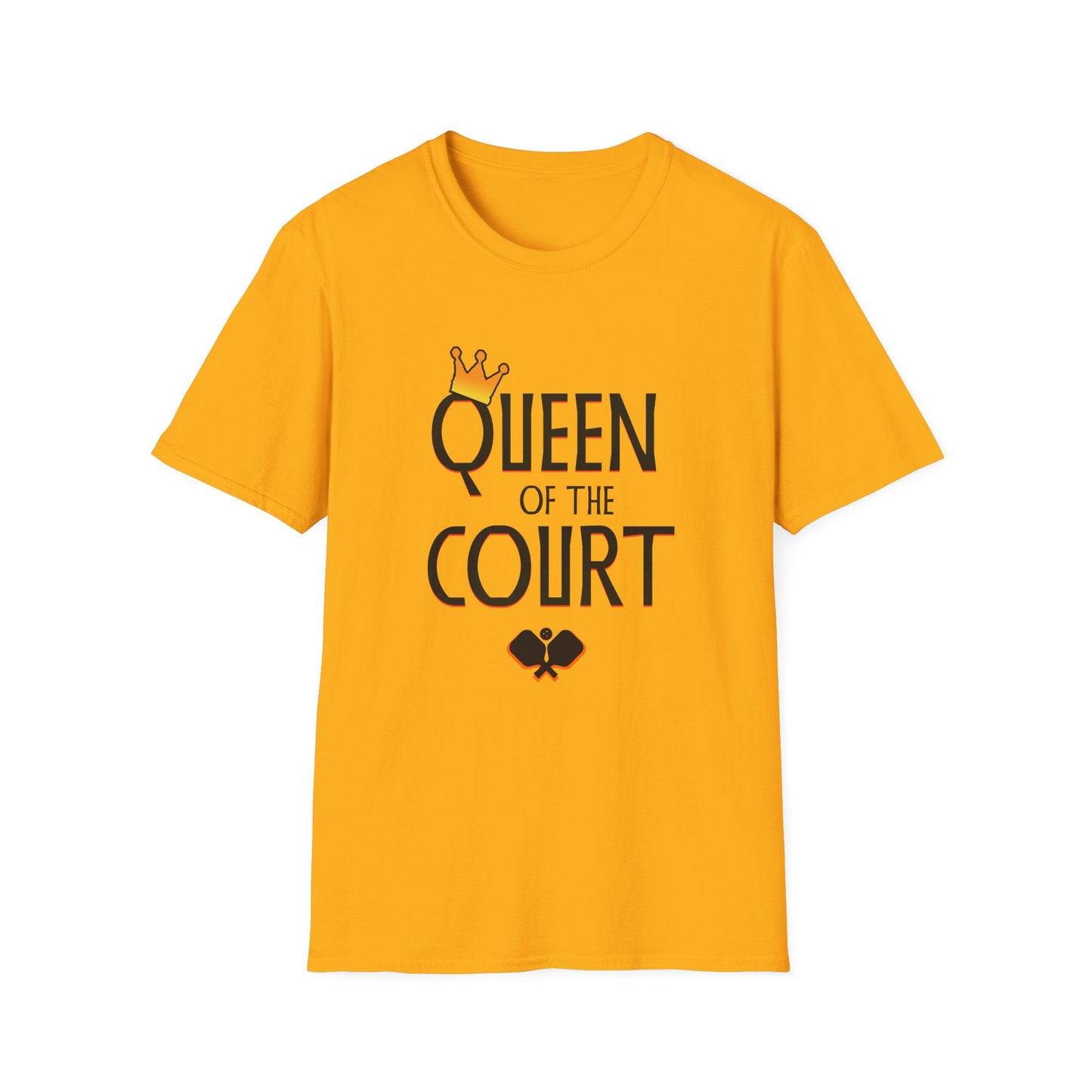 Queen of The Court. Pickleball Tee.