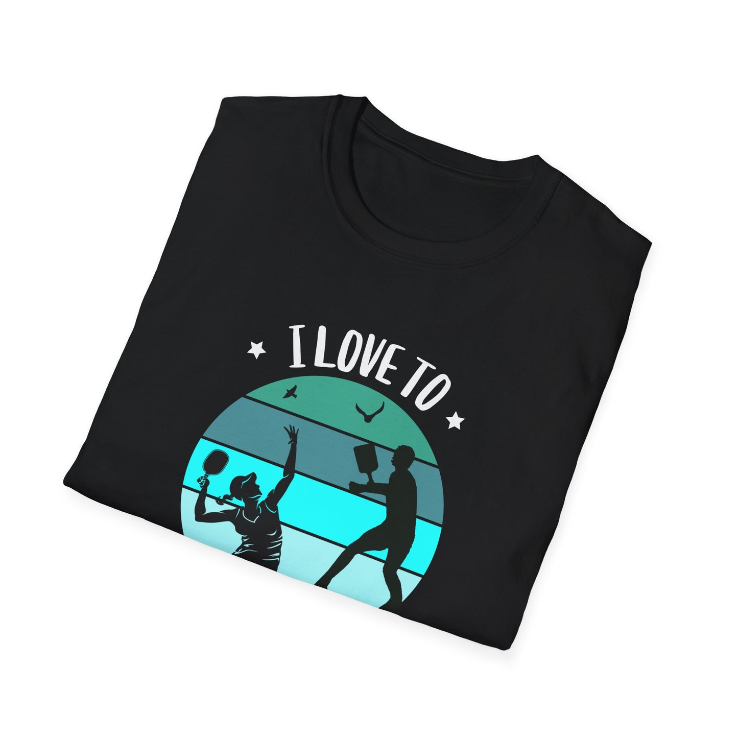 I Love to Dink and Drive! Pickleball Tee.