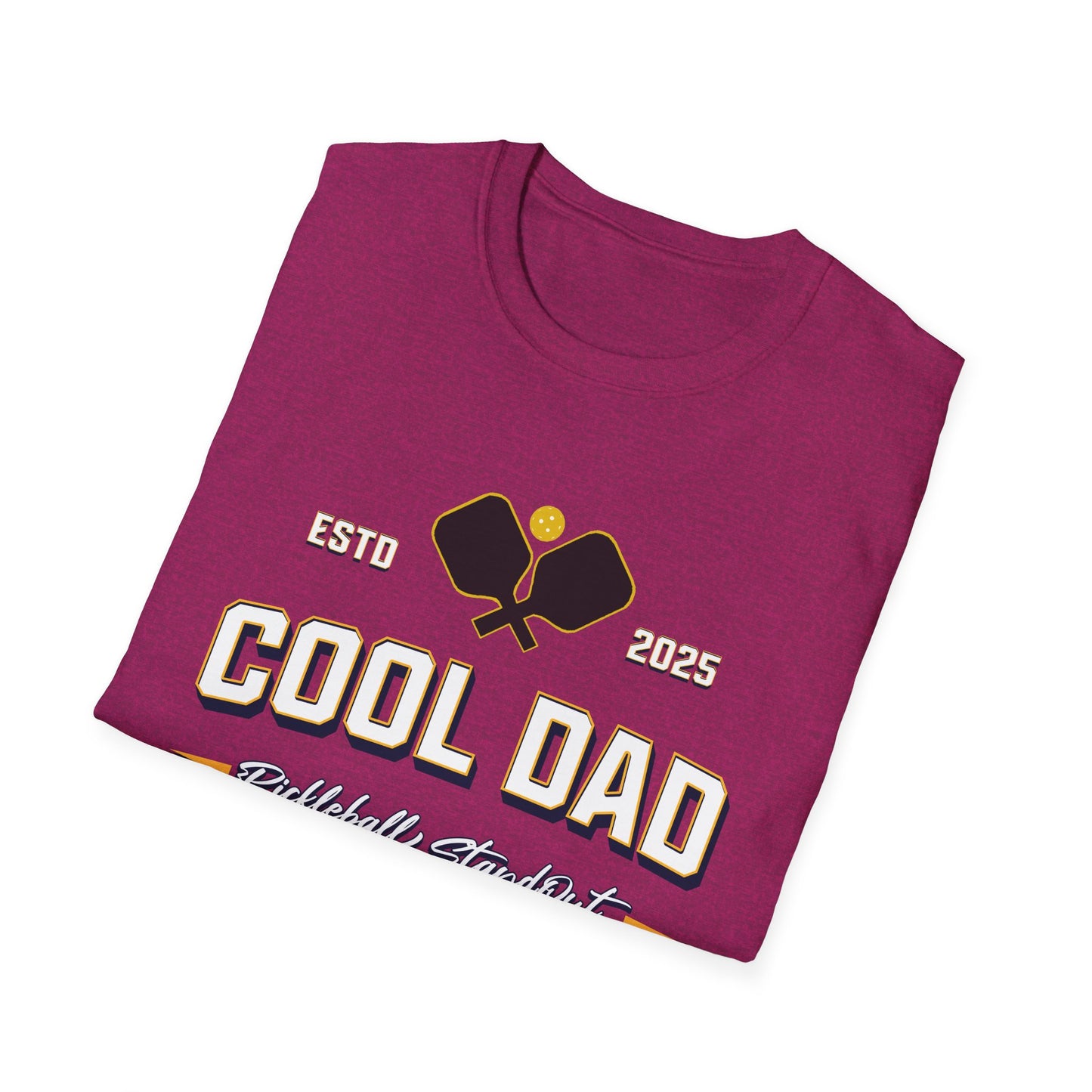 Cool Dad. Pickleball Tee.
