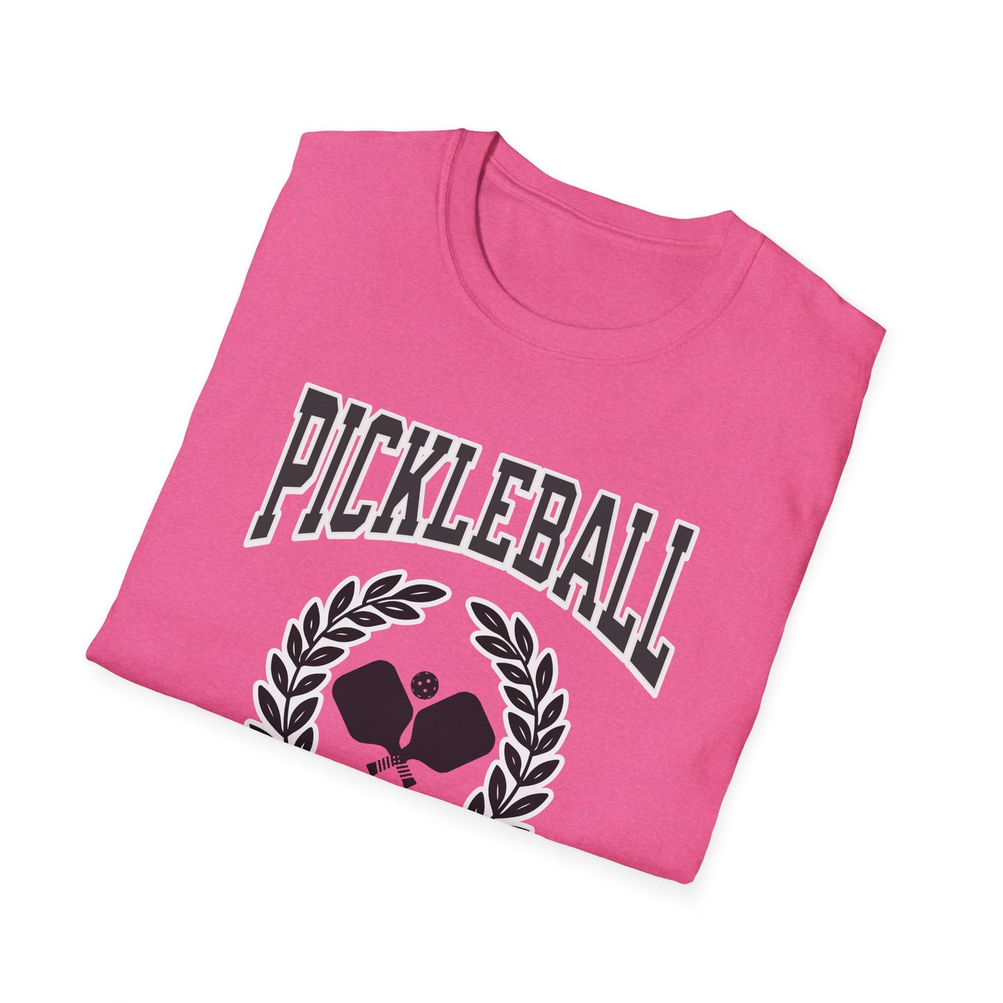 Pickleball with wreath. Pickleball Tee.