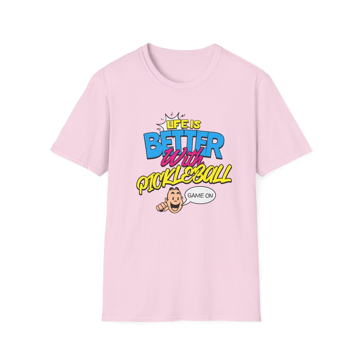 Life is Better. Pickleball Tee.