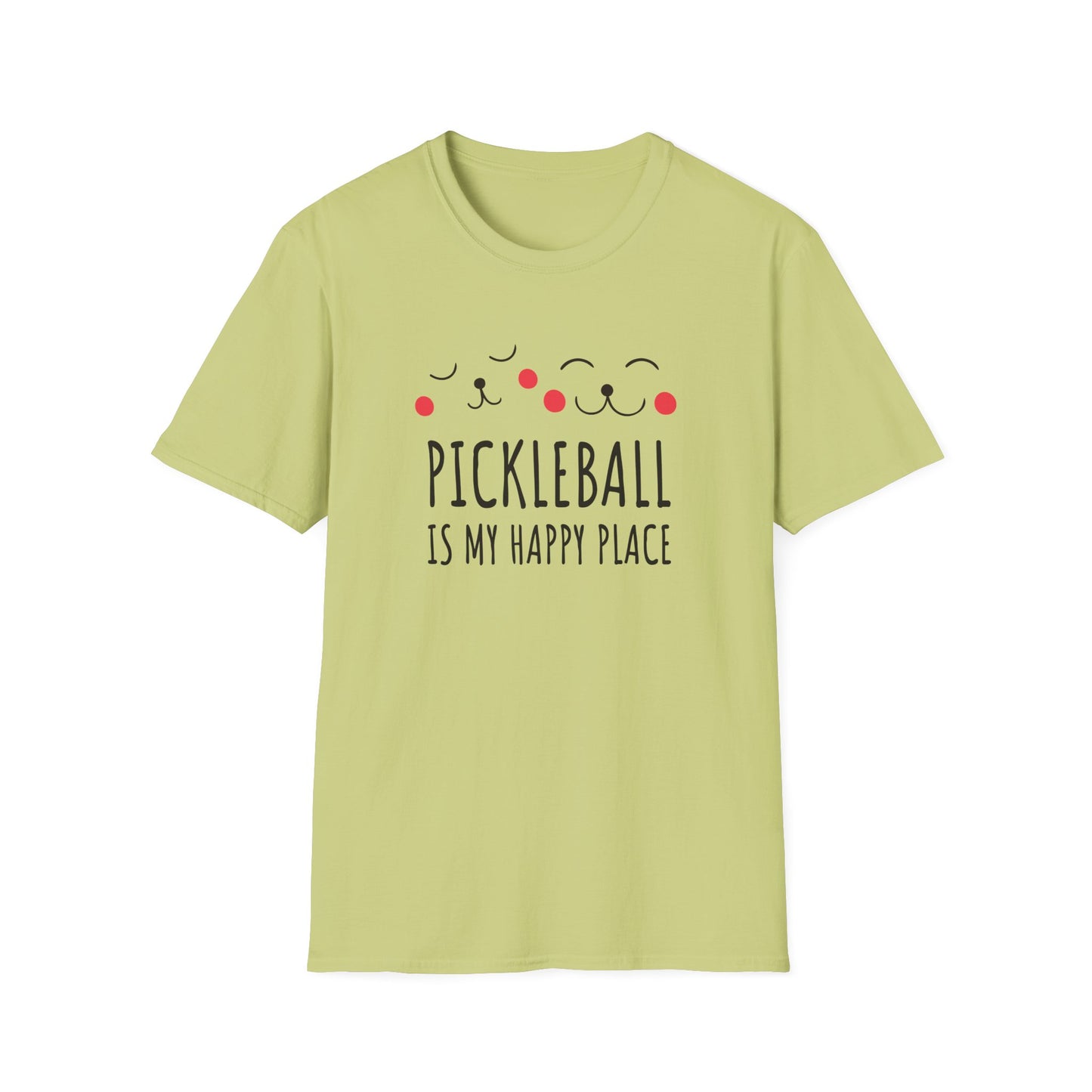 Pickleball is My Happy Place. Pickleball Tee.