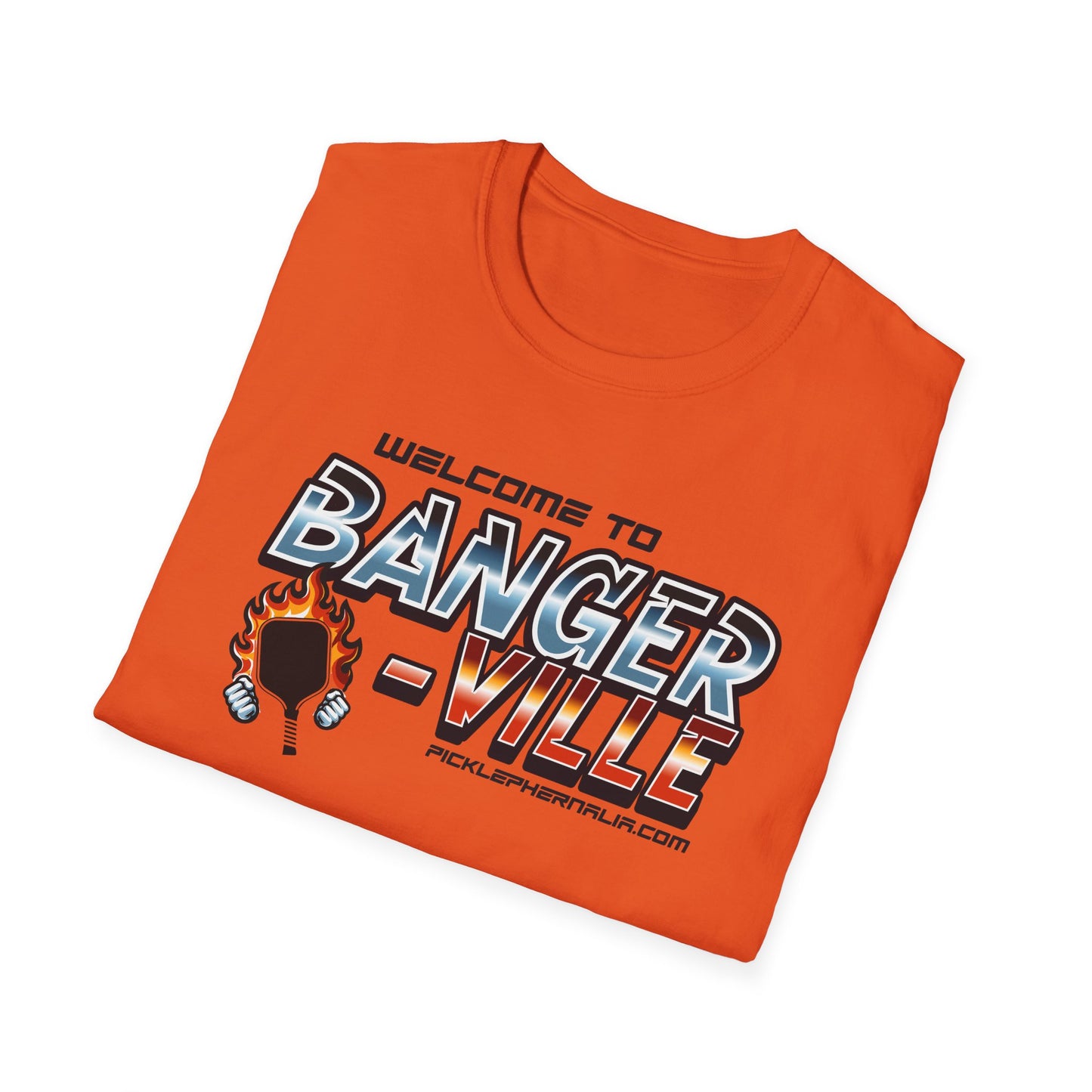 Welcome To Banger-Ville. Pickleball Tee.