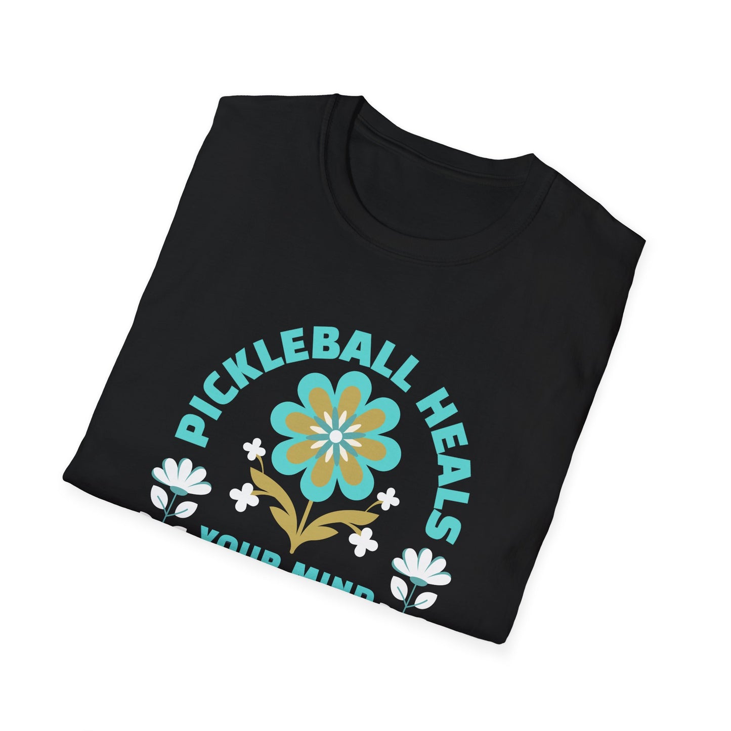 Pickleball Heals. Pickleball Tee.