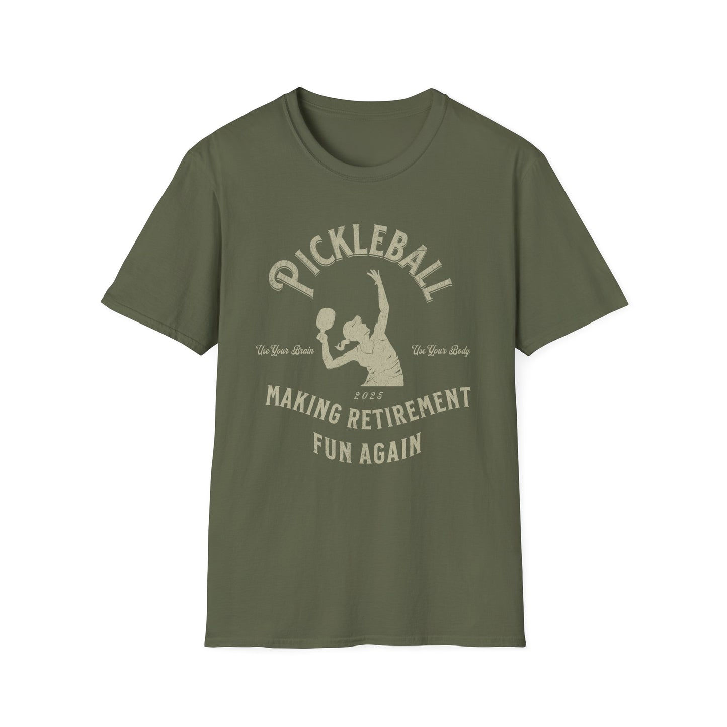 Making Retirement Fun Again. Pickleball Tee.