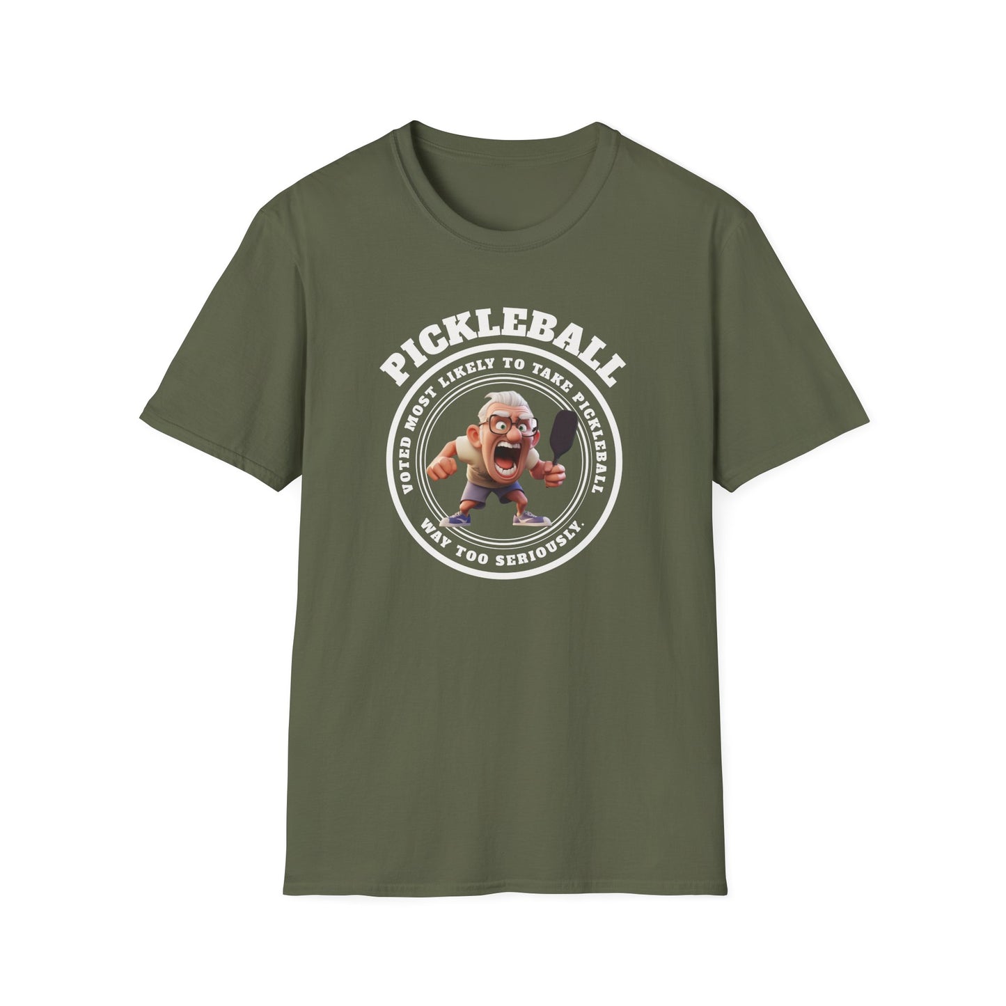 Voted Most Likely. Pickleball Tee.