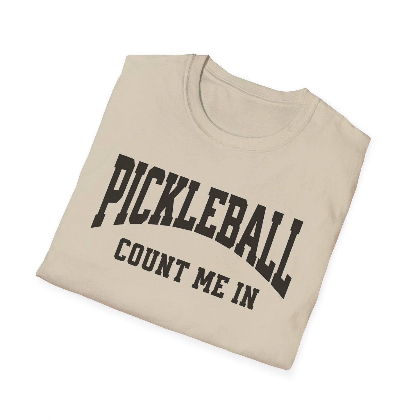 Count Me In! Pickleball Tee.
