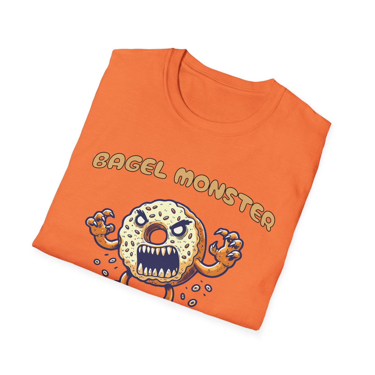 Bagel Monster. Tee.
