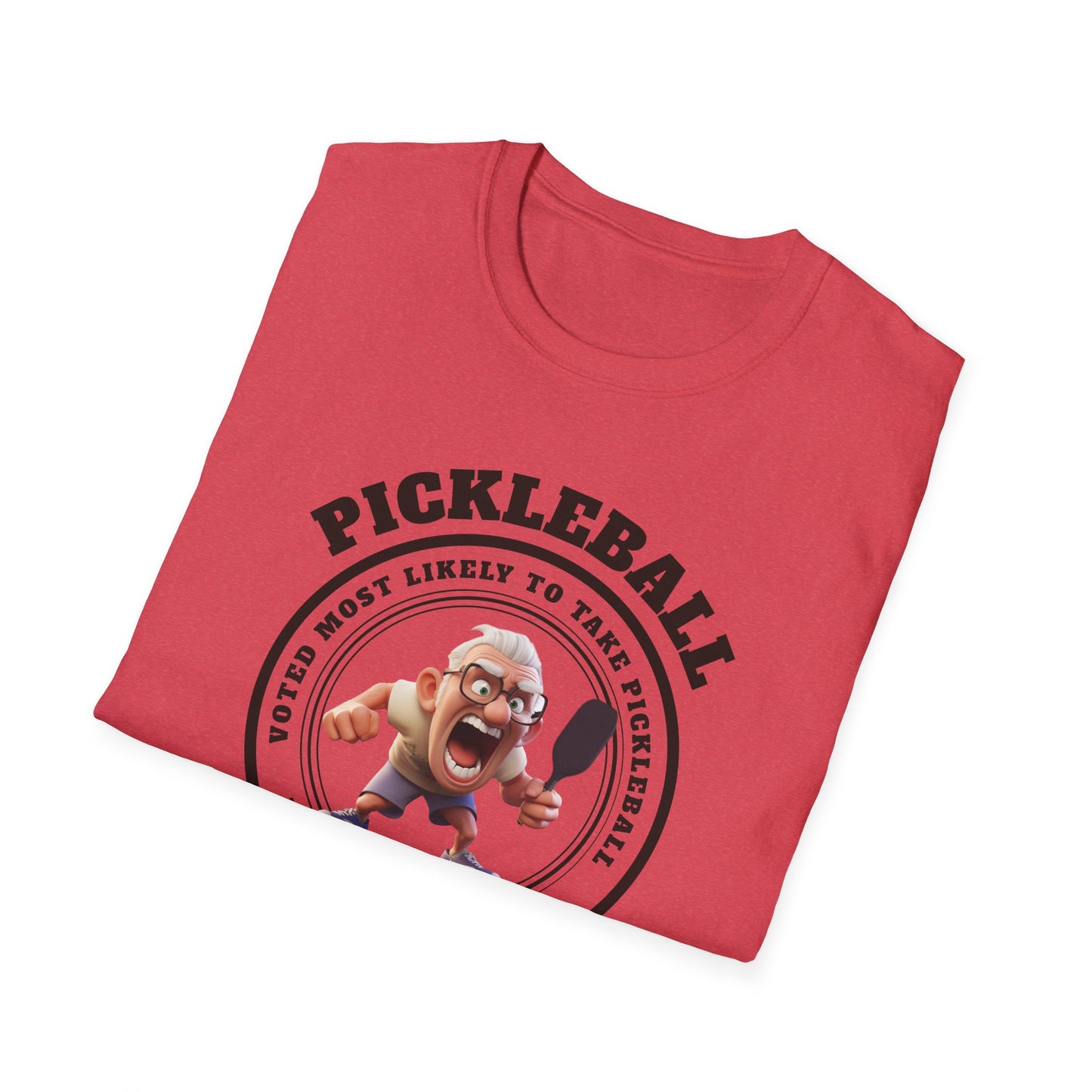 Voted Most Likely. Pickleball Tee.