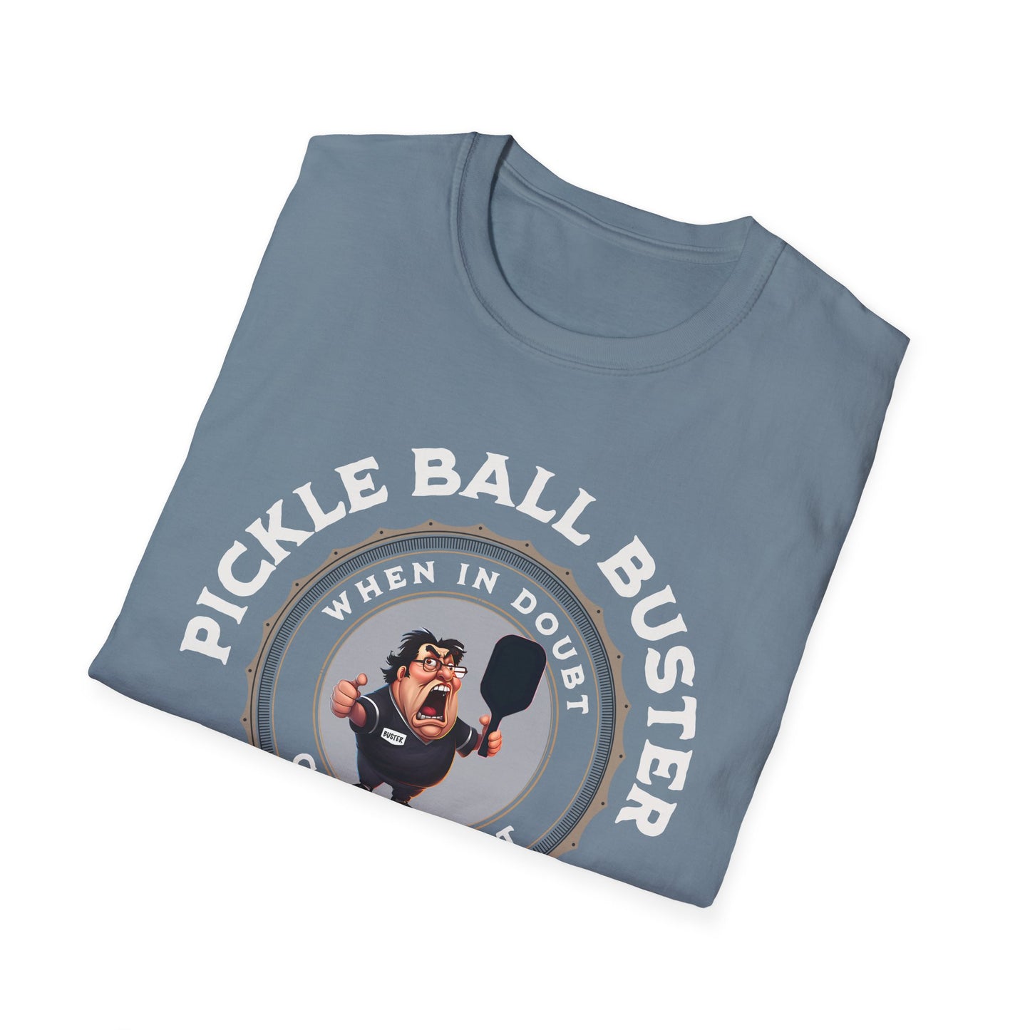 Pickle Ball Buster. Pickleball Tee.