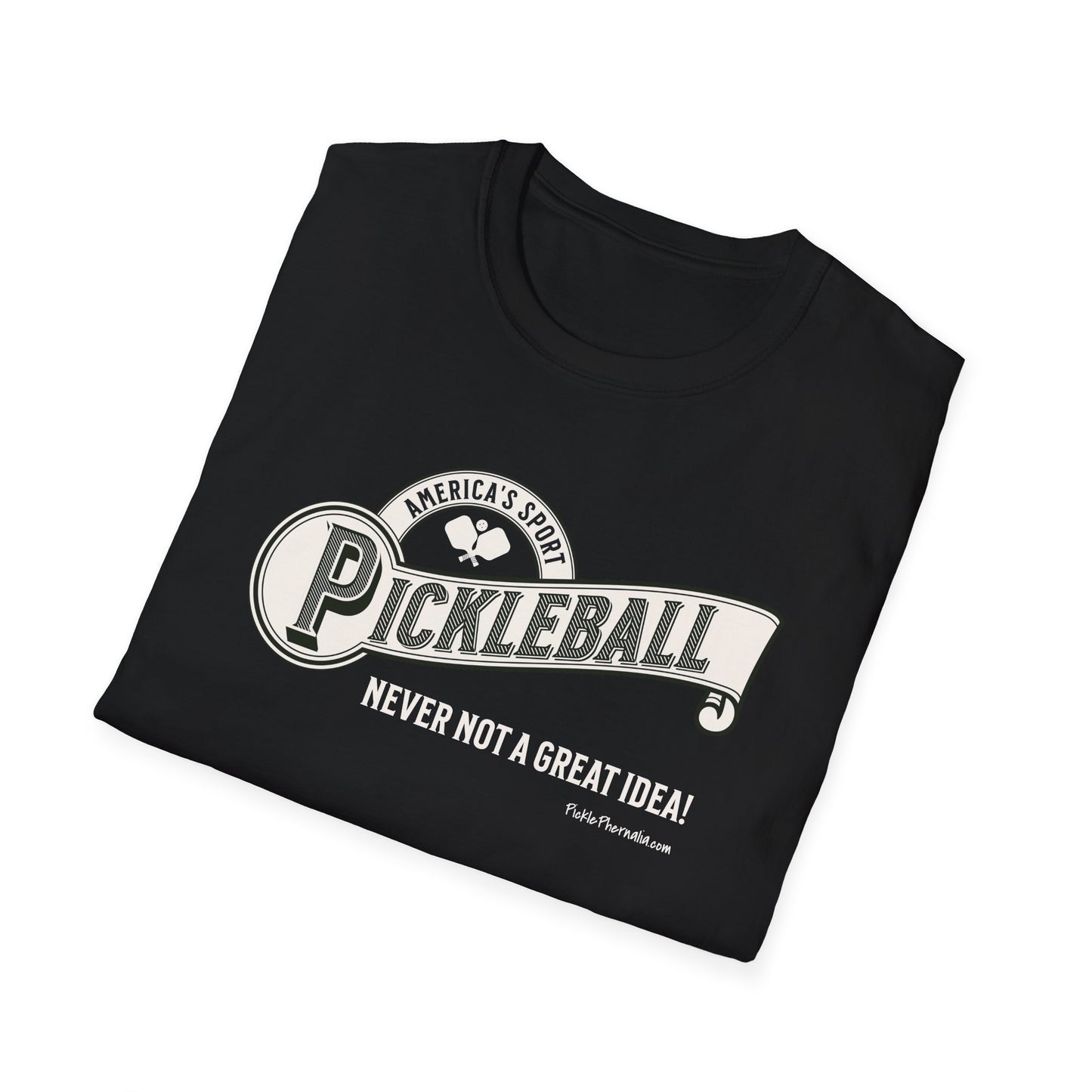 Am Sport; Never Not Pickleball Tee.