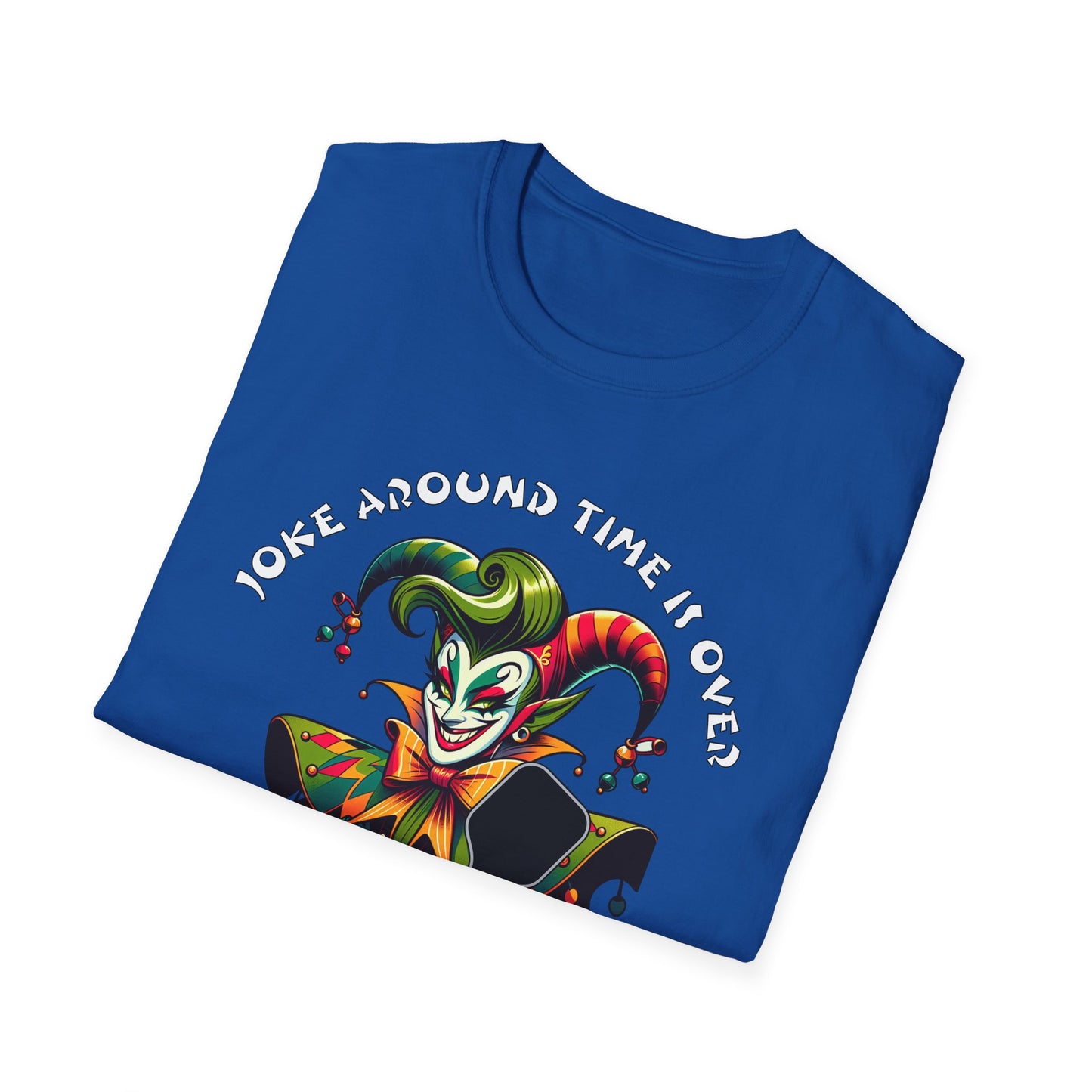 Joke Around Time Over. Pickleball Tee.