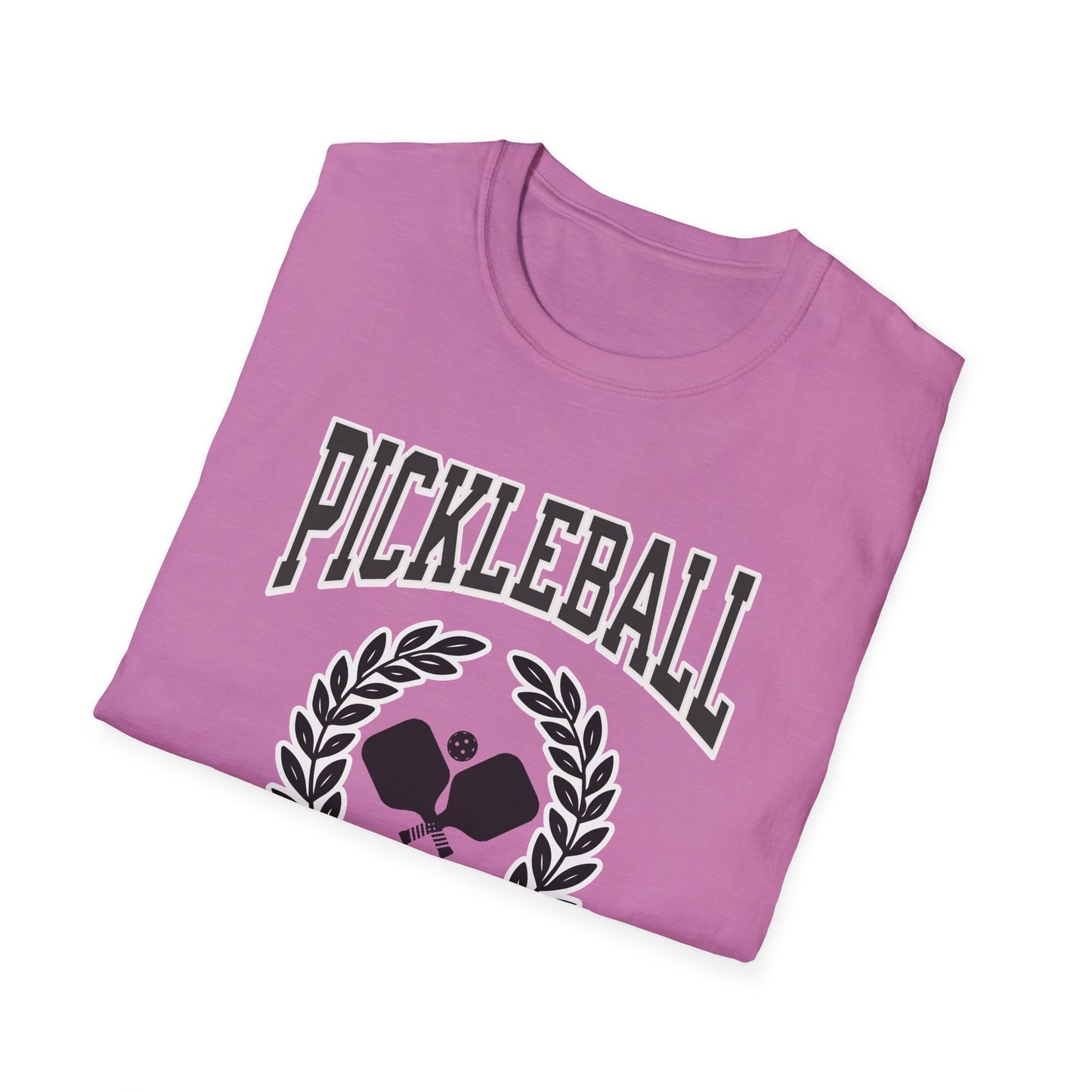 Pickleball with wreath. Pickleball Tee.