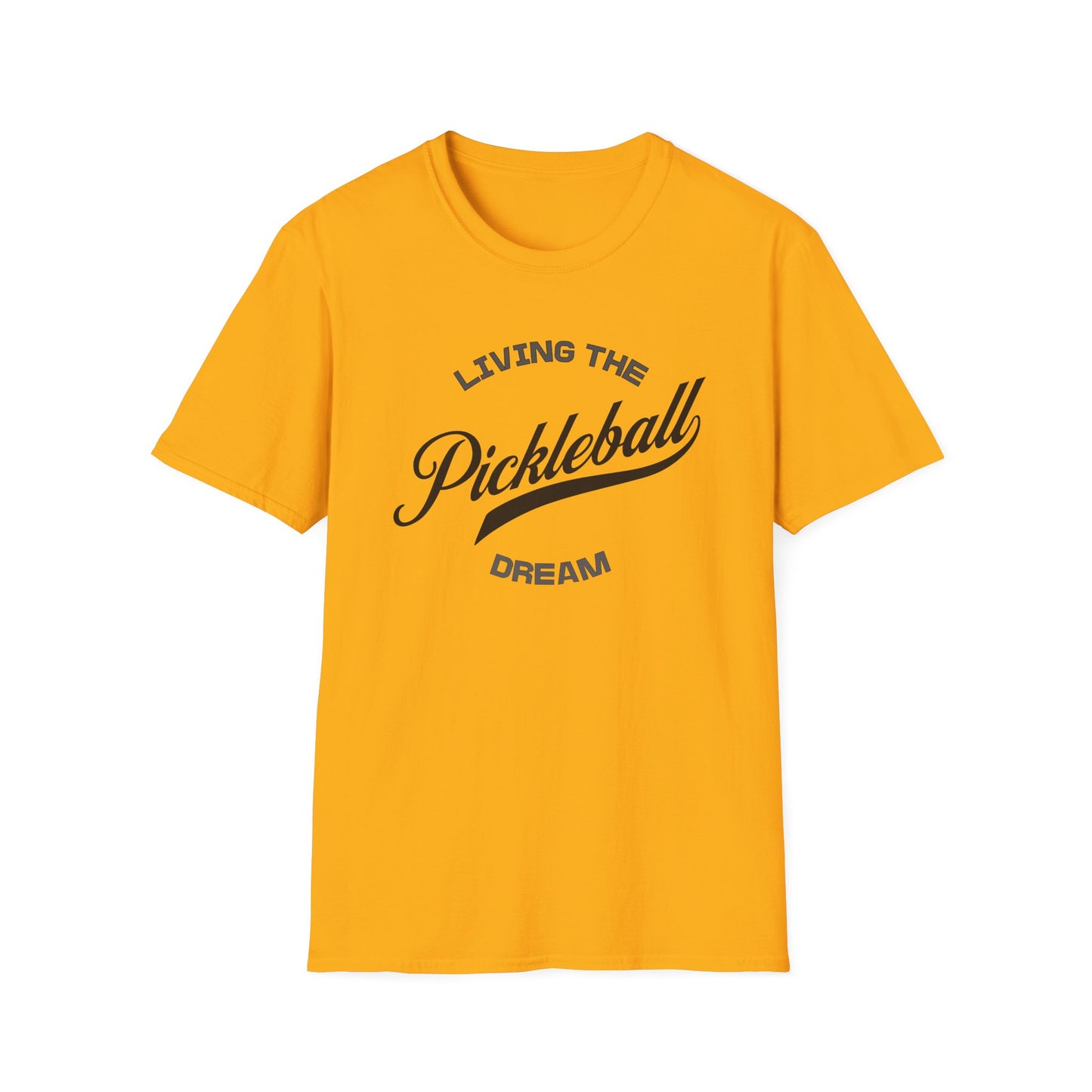 Living the Dream. Pickleball Tee.