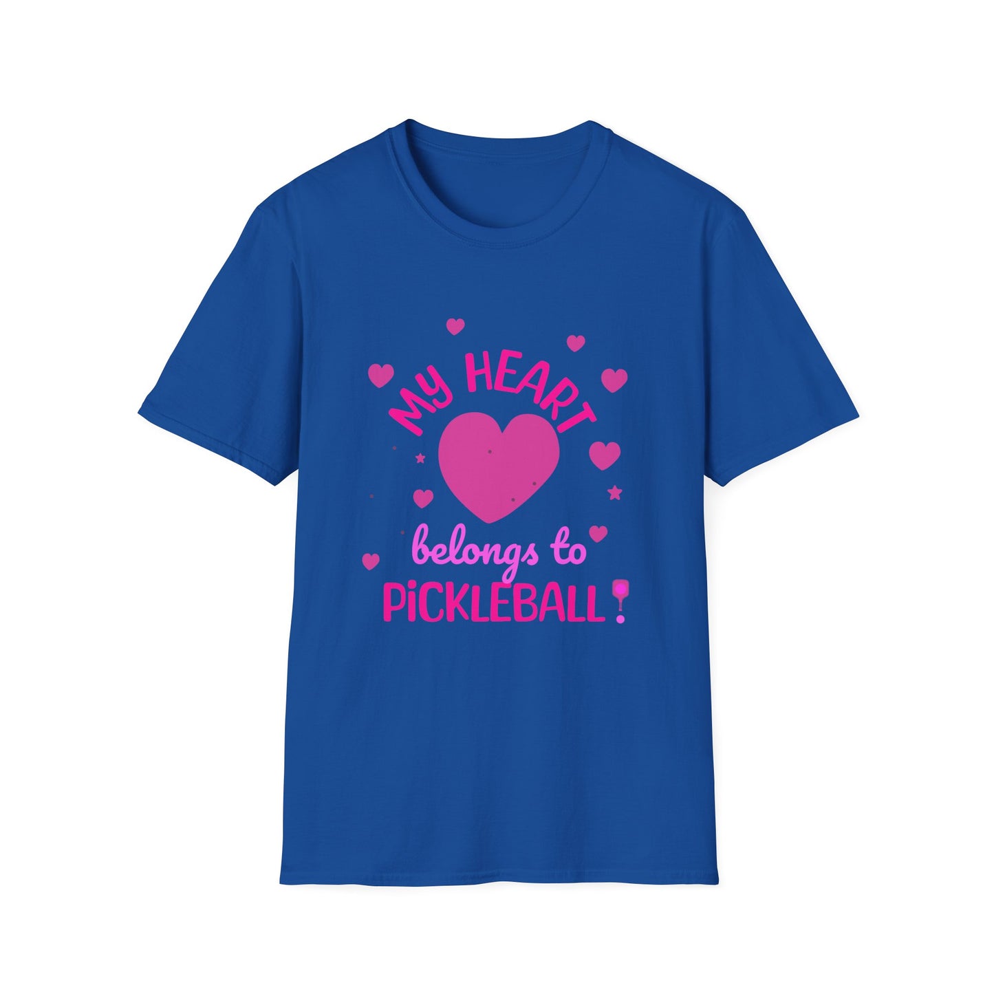 My Heart Belongs to. Pickleball Tee.