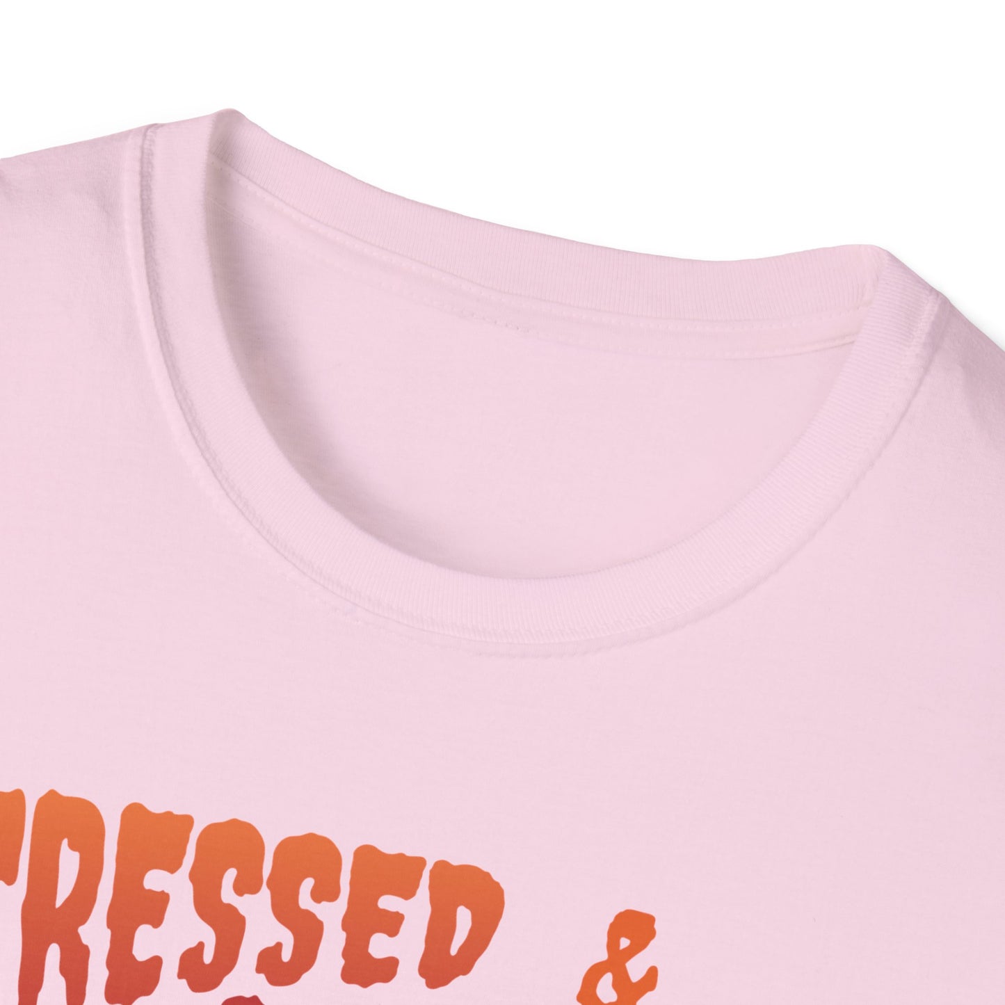 Stressed & Can't Rest. Possessed. Pickleball Tee.