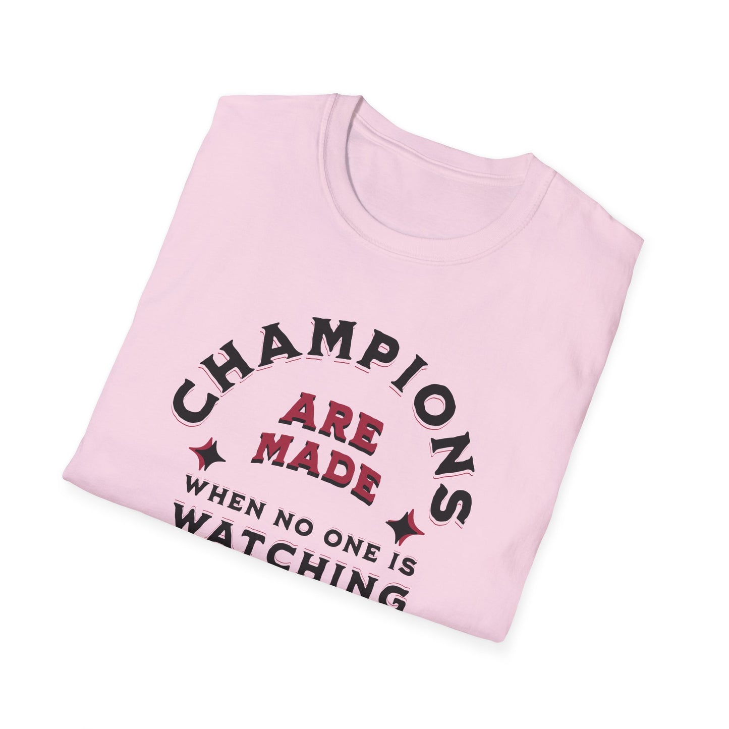 Champions Are Made Pickleball Tee.